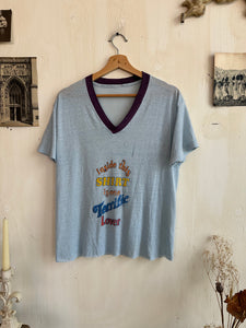 1980 Paper Thin Terrific Lover V T-Shirt (Boxy M/L)