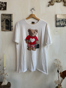 1980s Heart Bear Tee (L/XL)