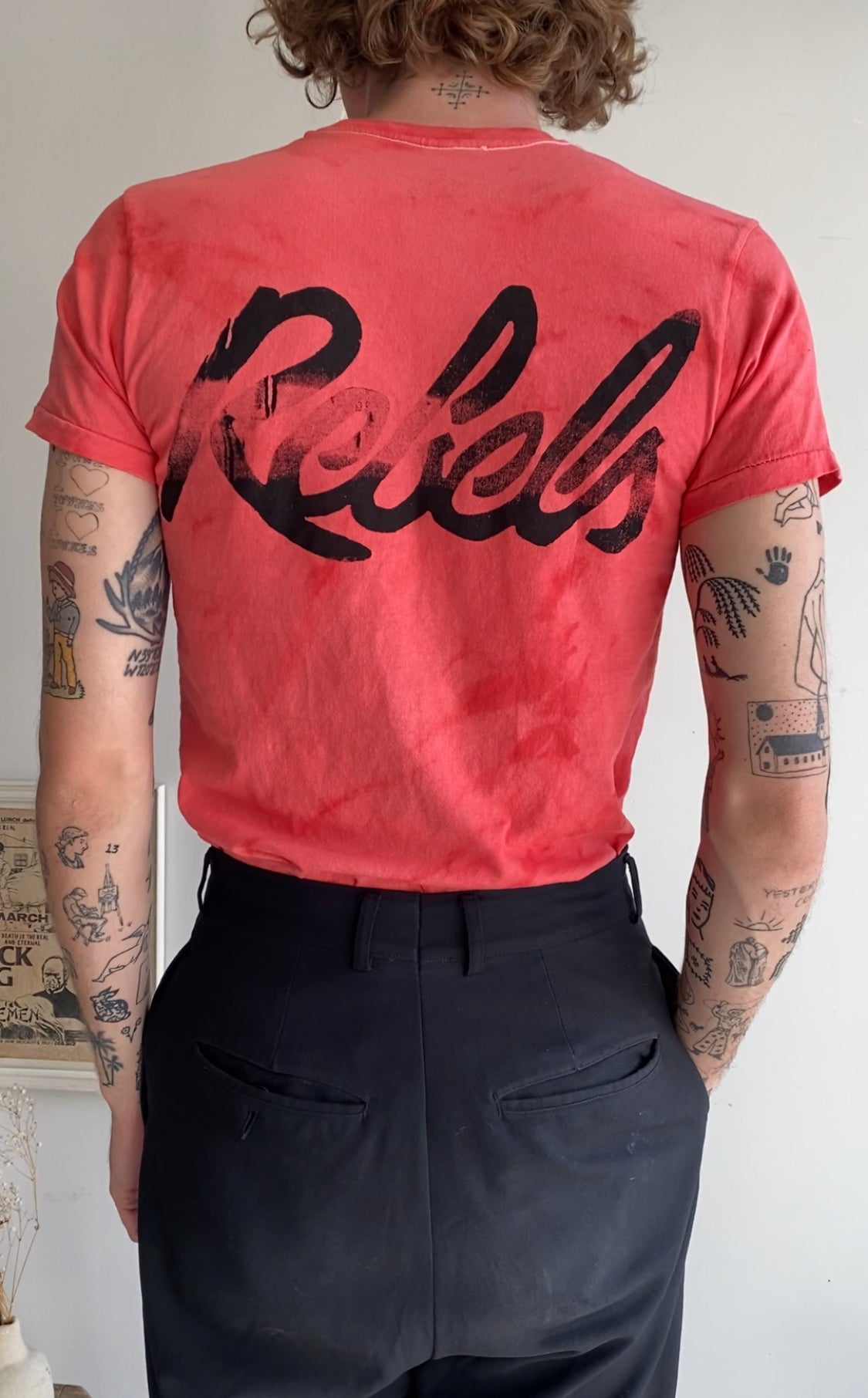 1990s Faded Rebels T-Shirt (S)