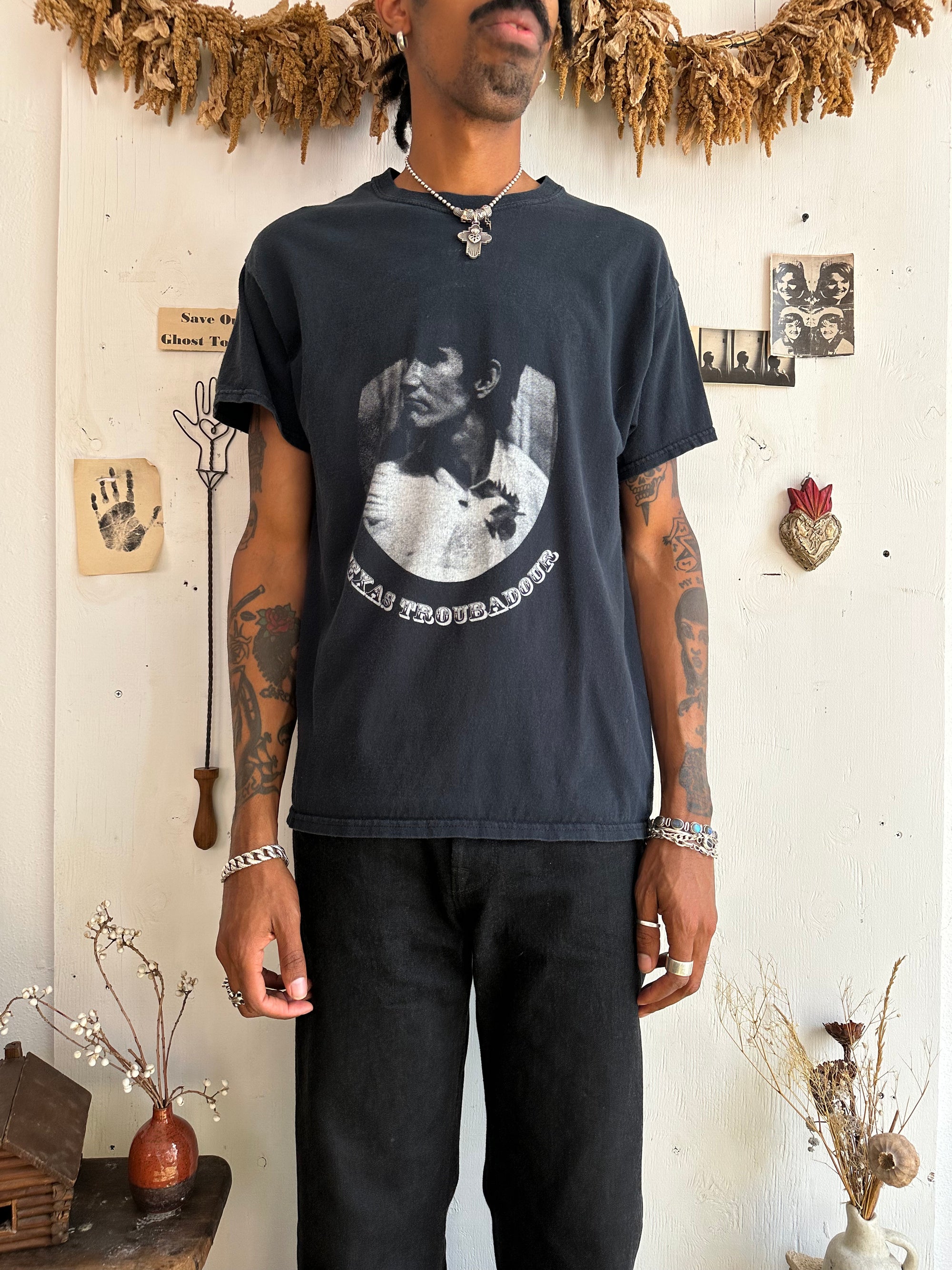 2000s Faded Townes Van Zandt Texas Troubadour