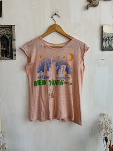 1970s Thrashed New York Tee (Boxy S)