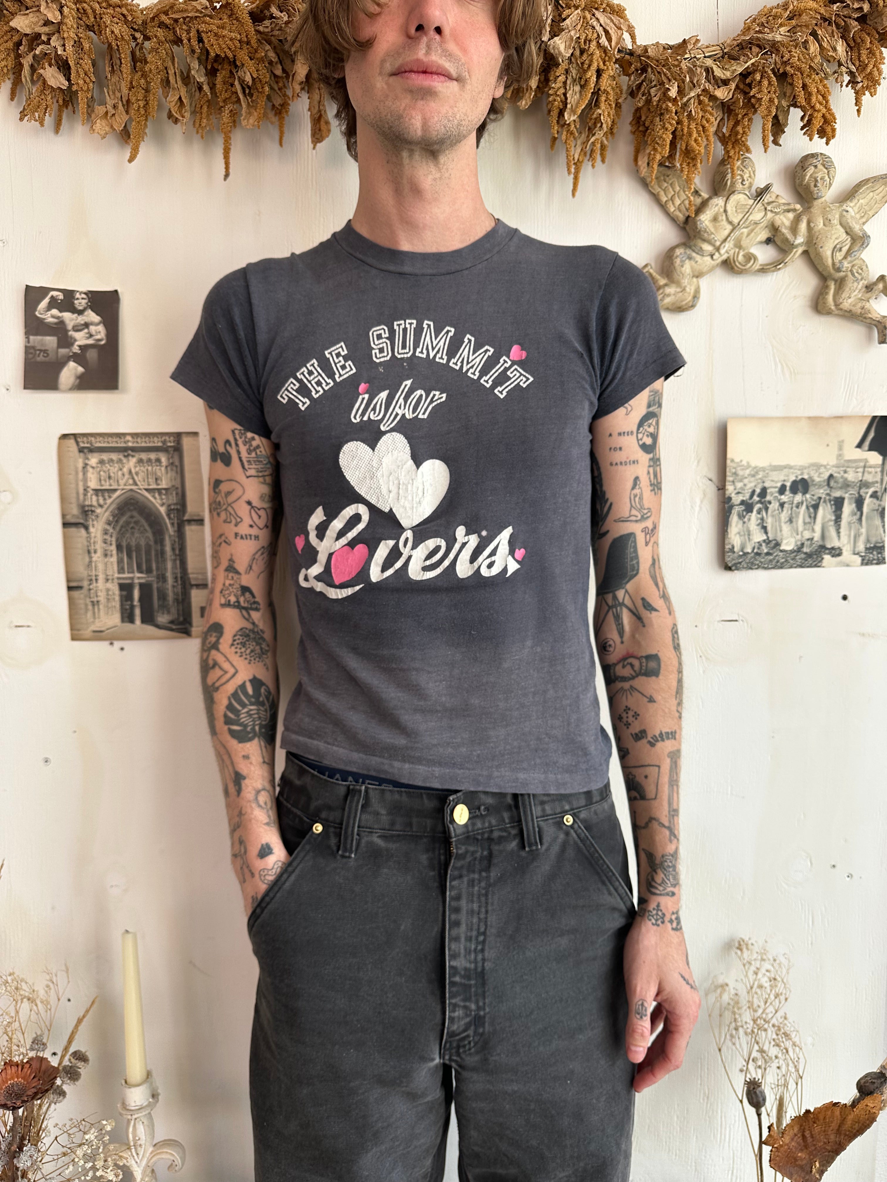 1970s Sunfaded Lovers T-Shirt (S)