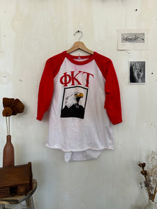 1980s Fraternity Eagle Baseball Tee (L)