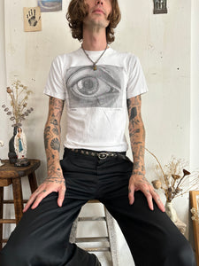 1991 M. C. Escher Eye T-Shirt (S)