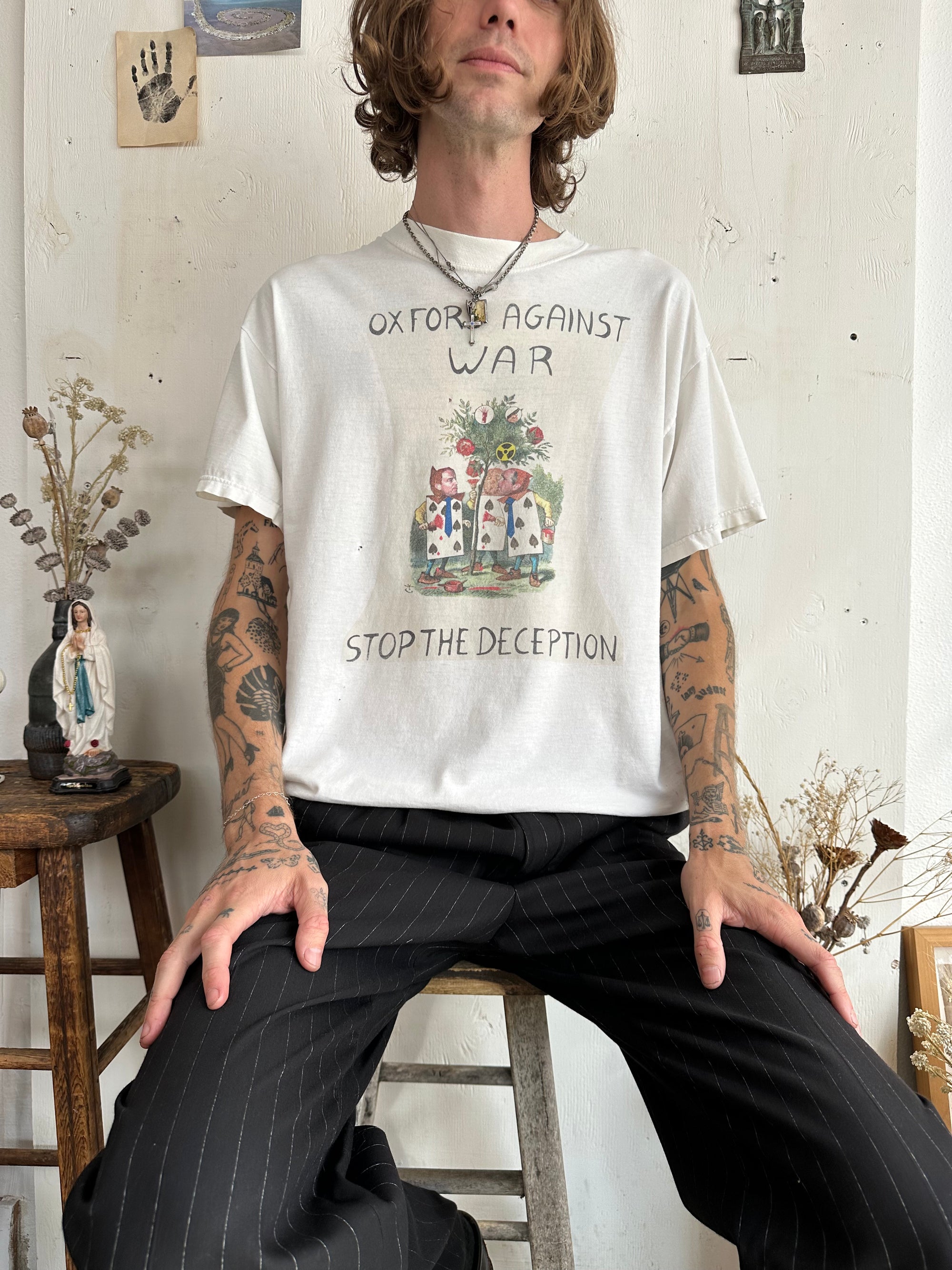 1990s Oxford Against War T-Shirt