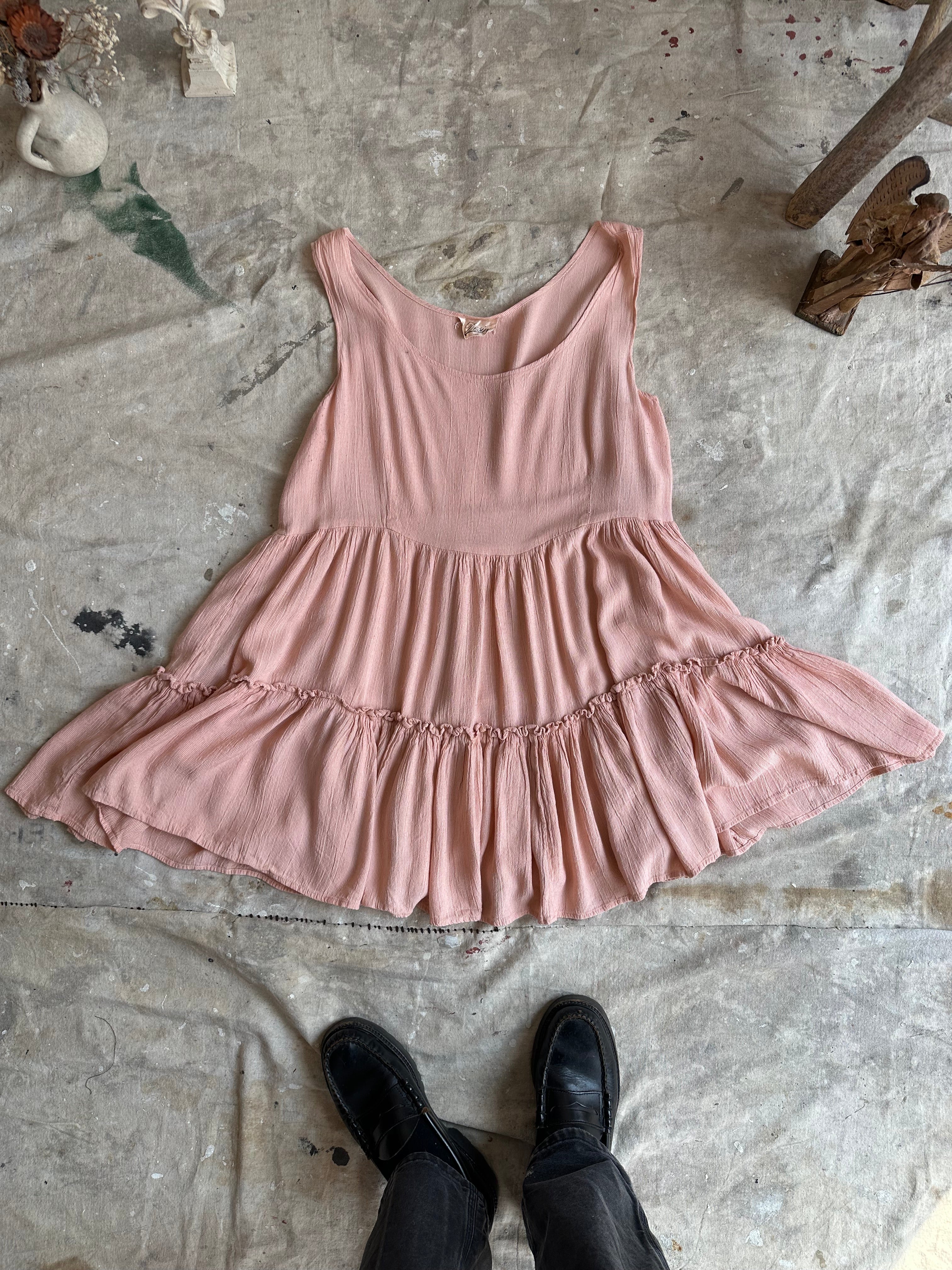 1980s Baby Doll Dress (OS)