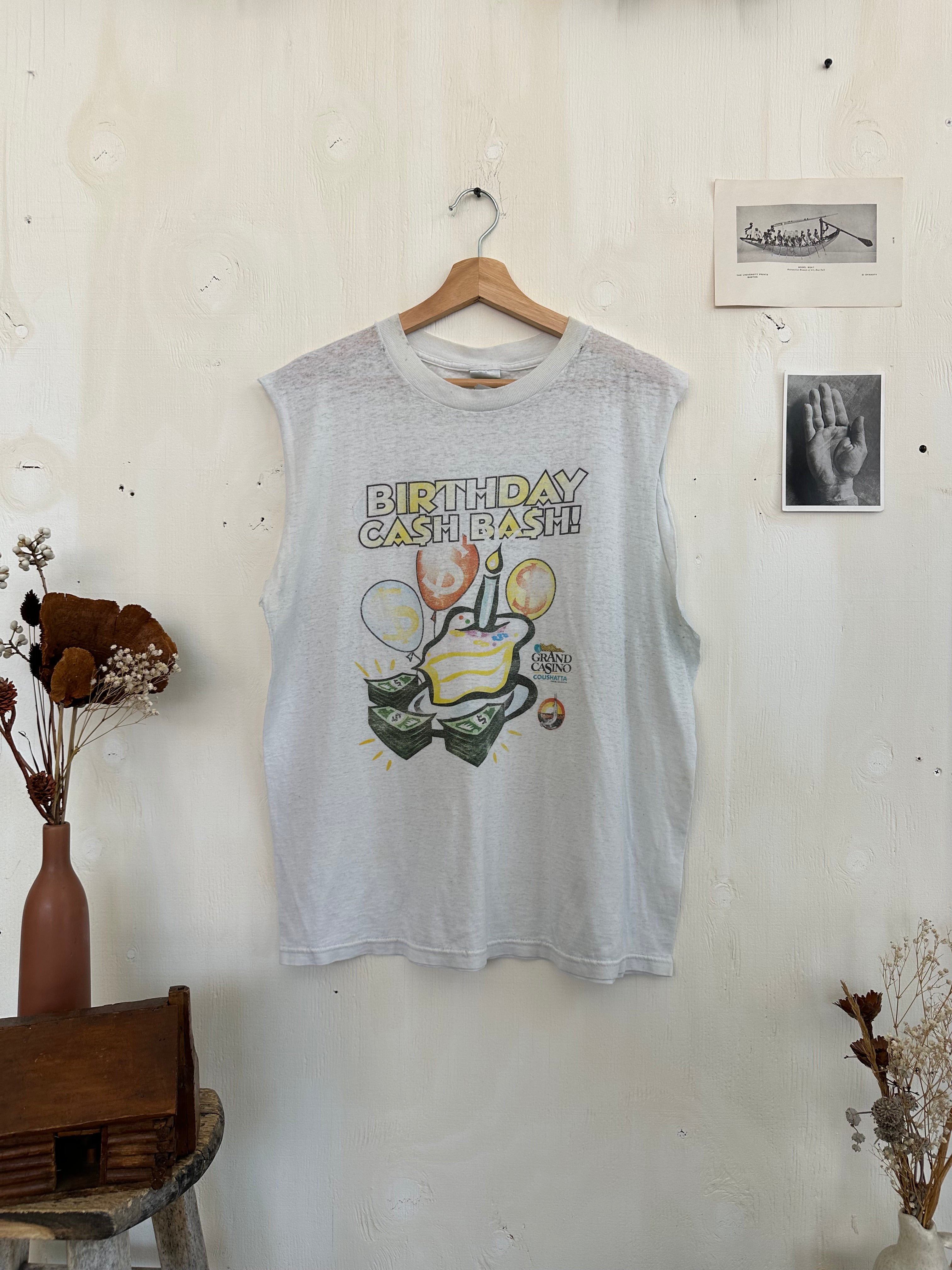1980s Paper-Thin Birthday Bach Muscle Tee (M/L)