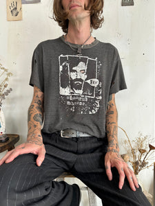 1980s Thrashed Perfect Charles Mason "Lied" T-Shirt (Boxy M/L)