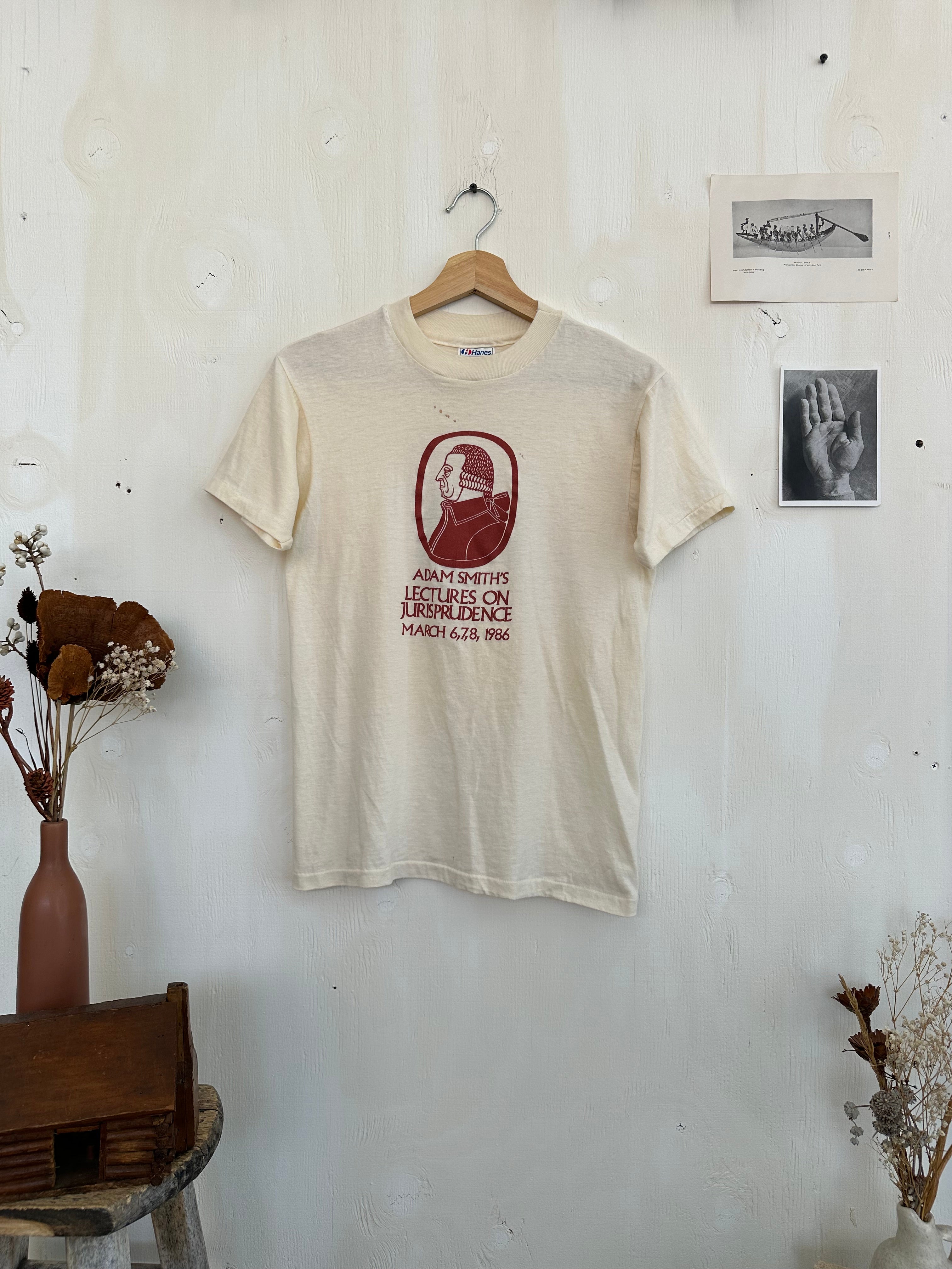 1986 Adam Smith T-Shirt (S/M)