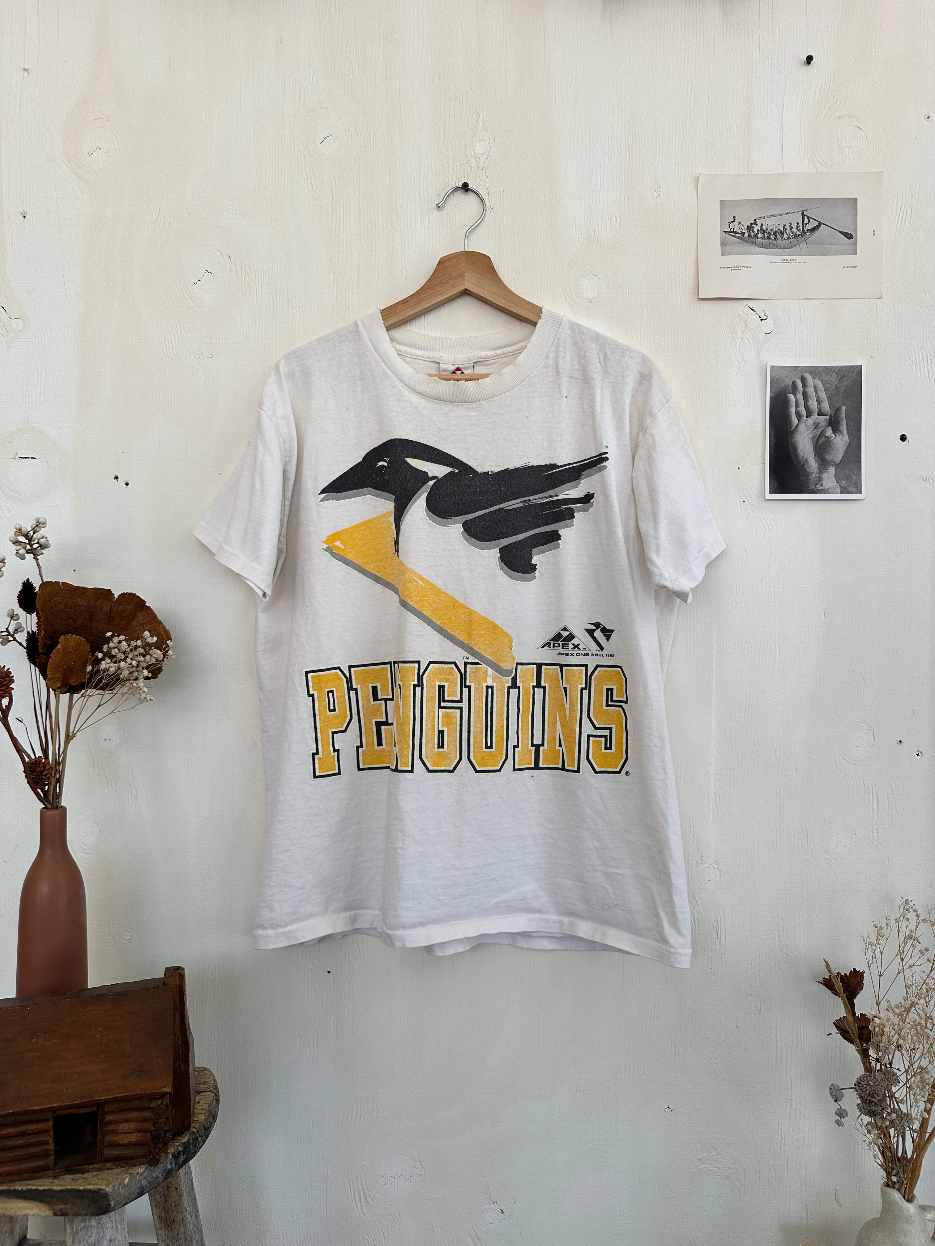 1993 Well-Worn Penguins T-Shirt (L/XL)