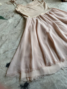 1980s Raw Hem Baby Doll Dress (S/M)