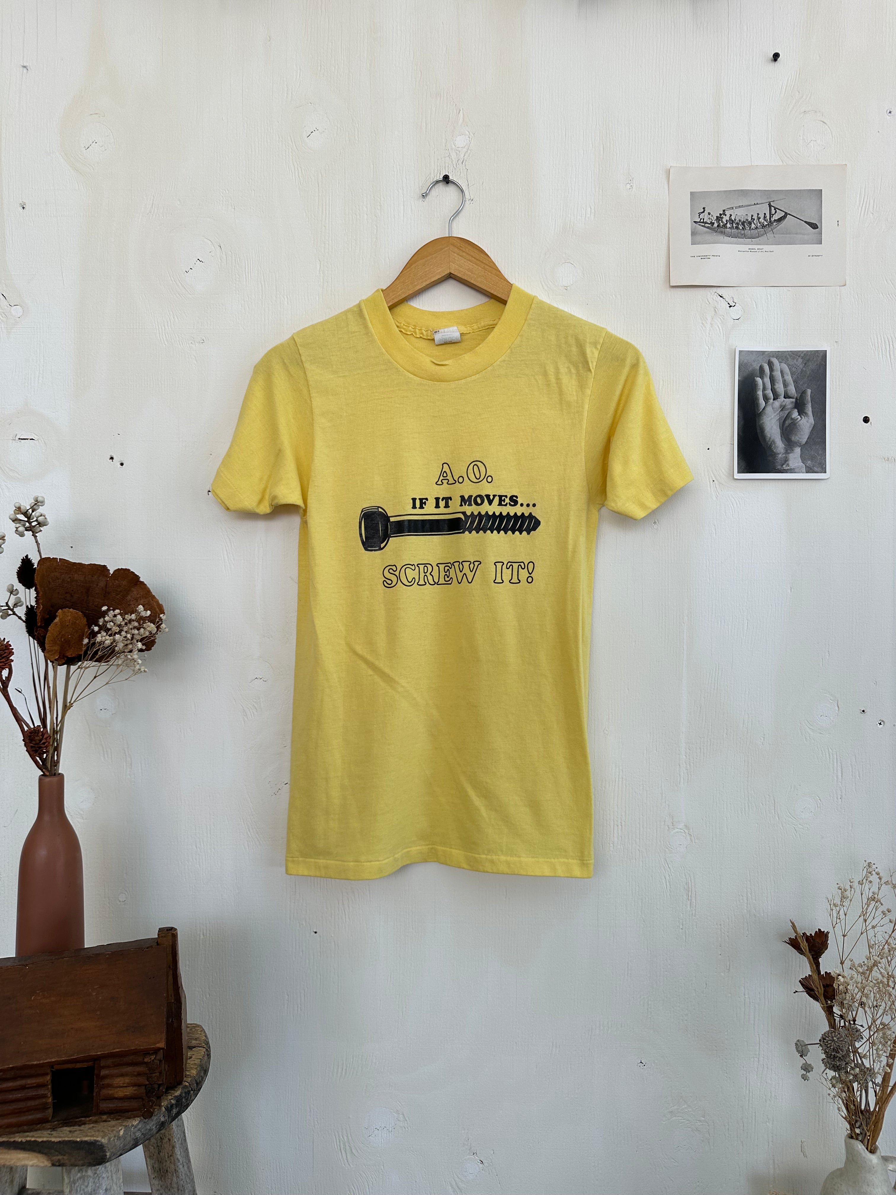 1970s Screw It! T-Shirt (S/M)