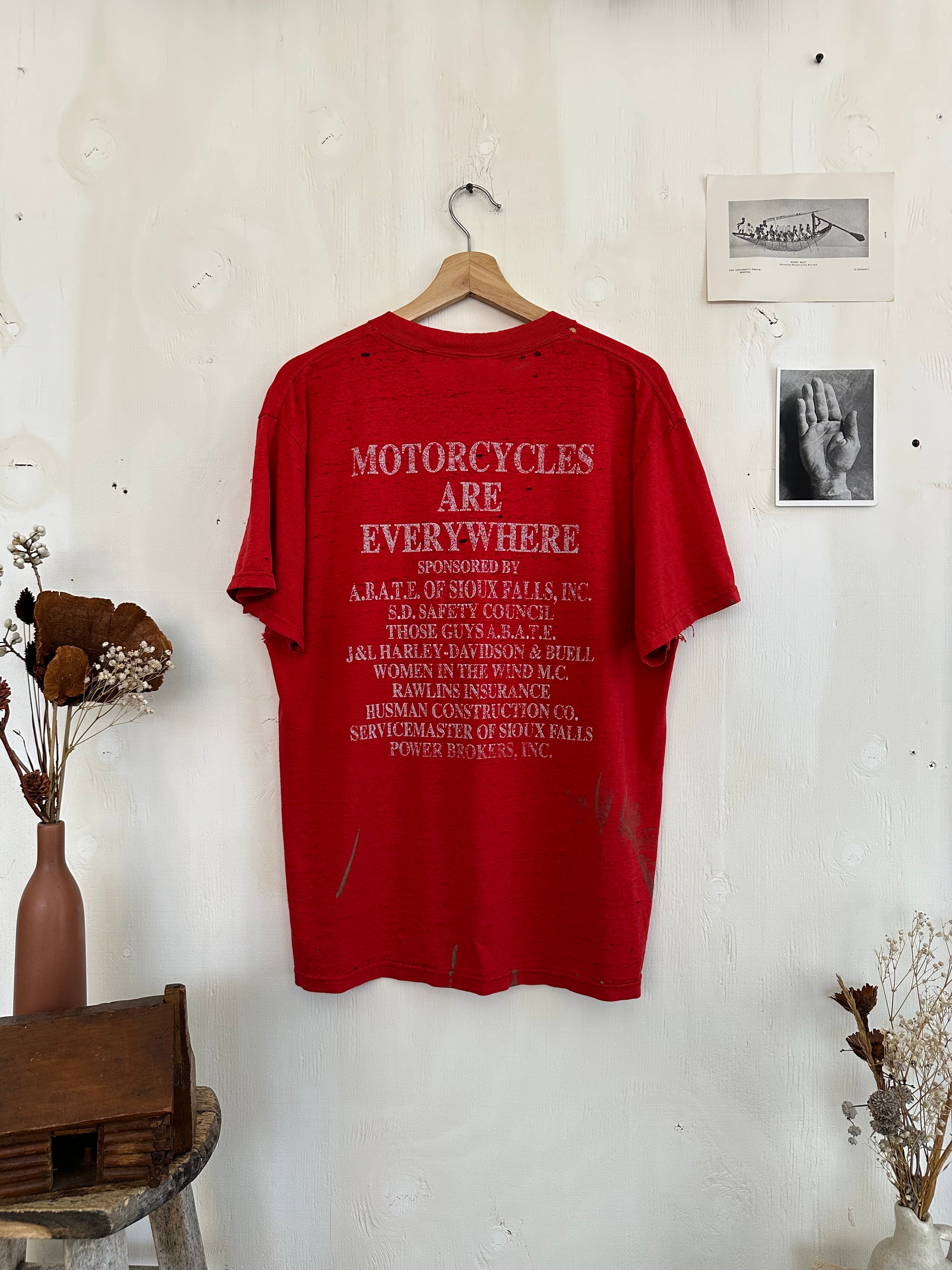 1980s Paper-Thin Motorcycles Tee (L)