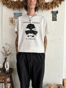 2000s Never Trust A Hippie T-Shirt (XL)