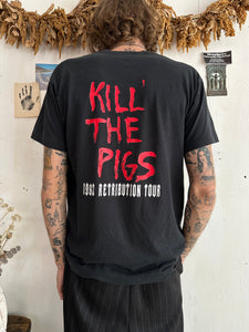 1992 Malevolent Creation Manson "Kill The Pigs" T-Shirt (M/L)