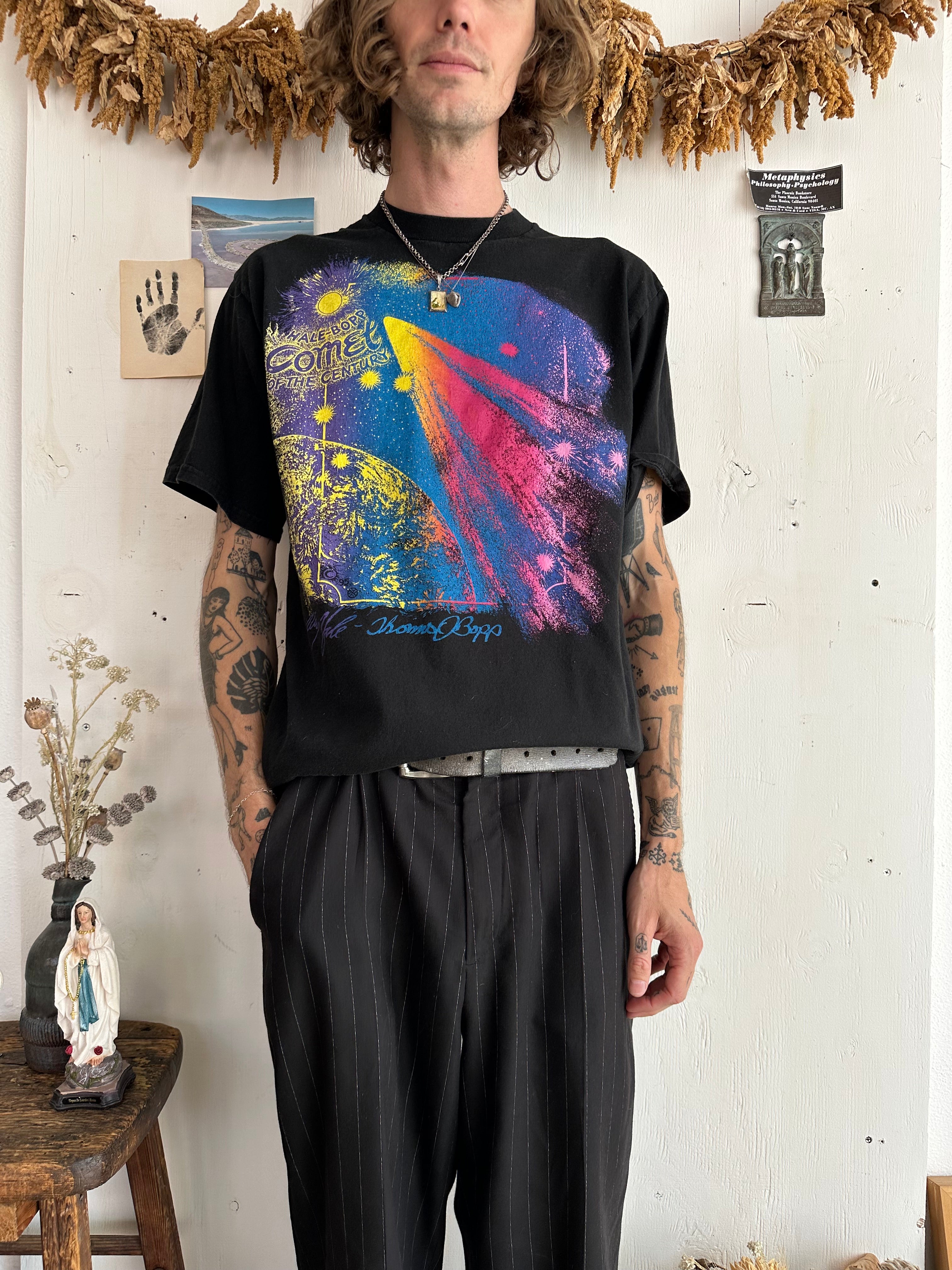 1990s Hale-Bopp Heaven’s Gate Comet T-Shirt (L)