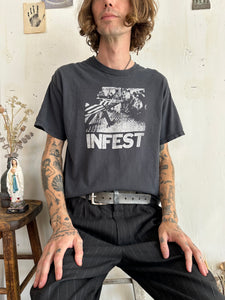 2000s Well-Worn Infest T-Shirt (L)
