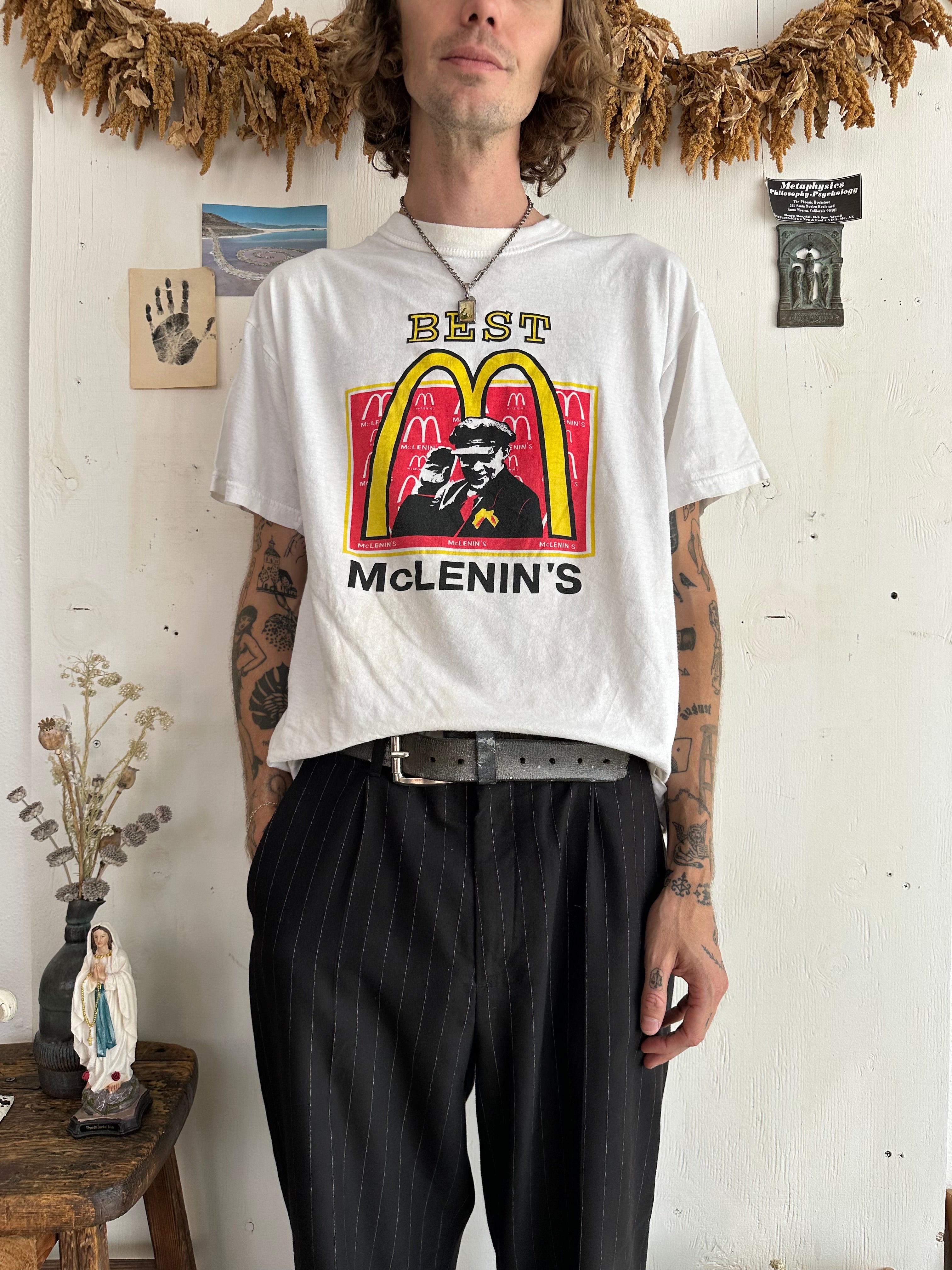 1990s McLenin The Party is Over T-Shirt (Boxy L)