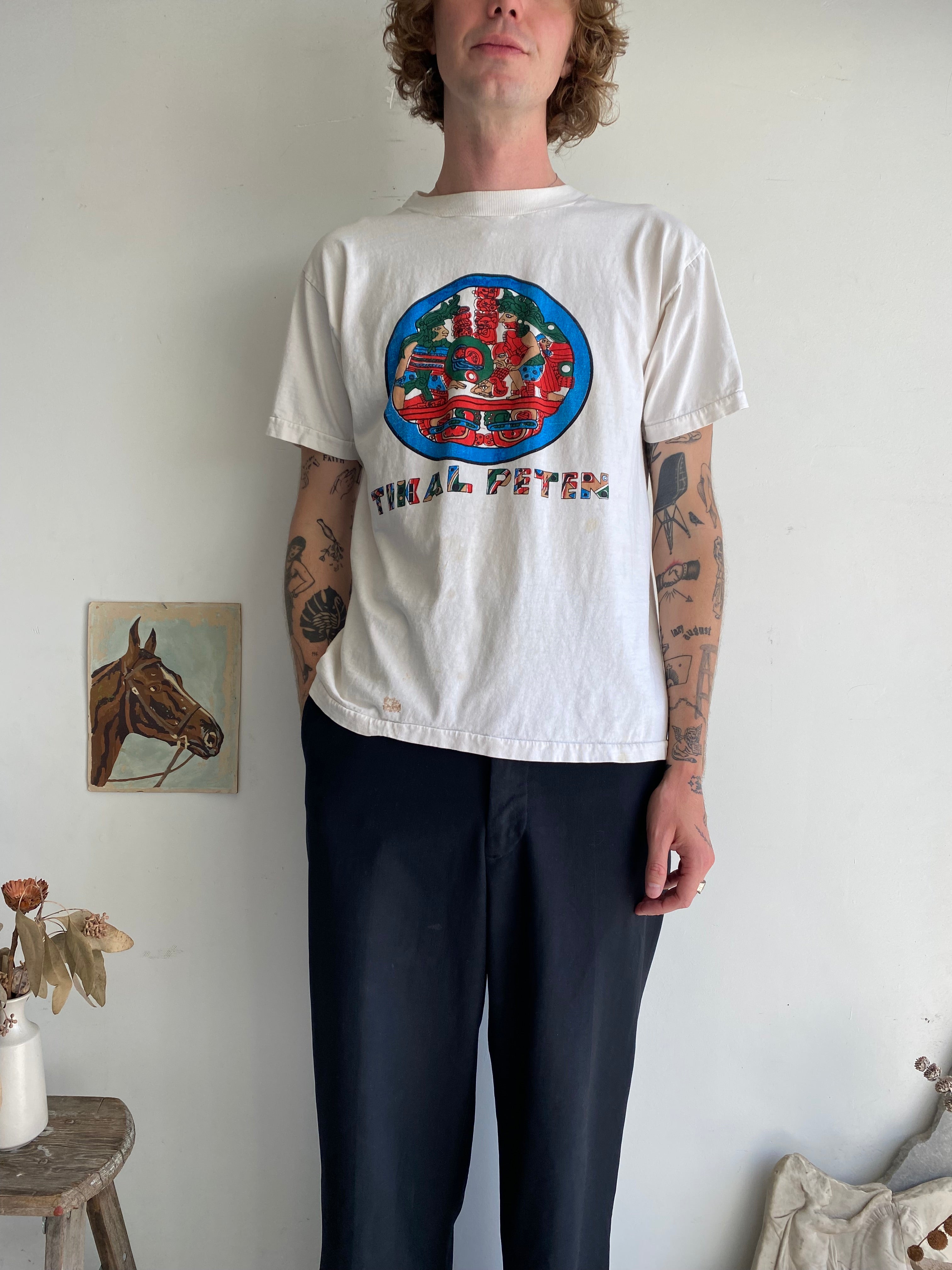 1980s Tikal Peten T-Shirt (L)