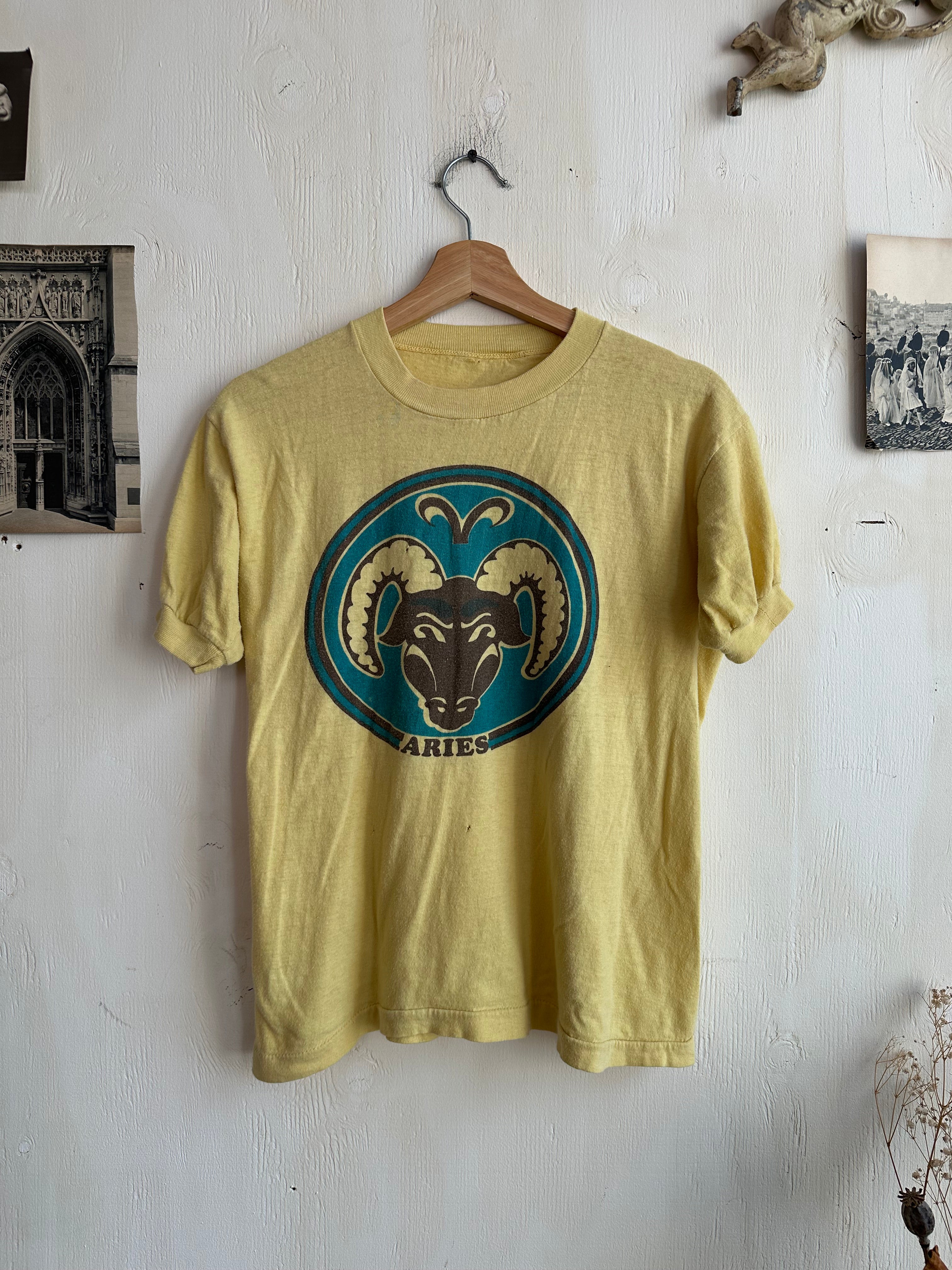 1970s Well Worn Aries Tee (M)
