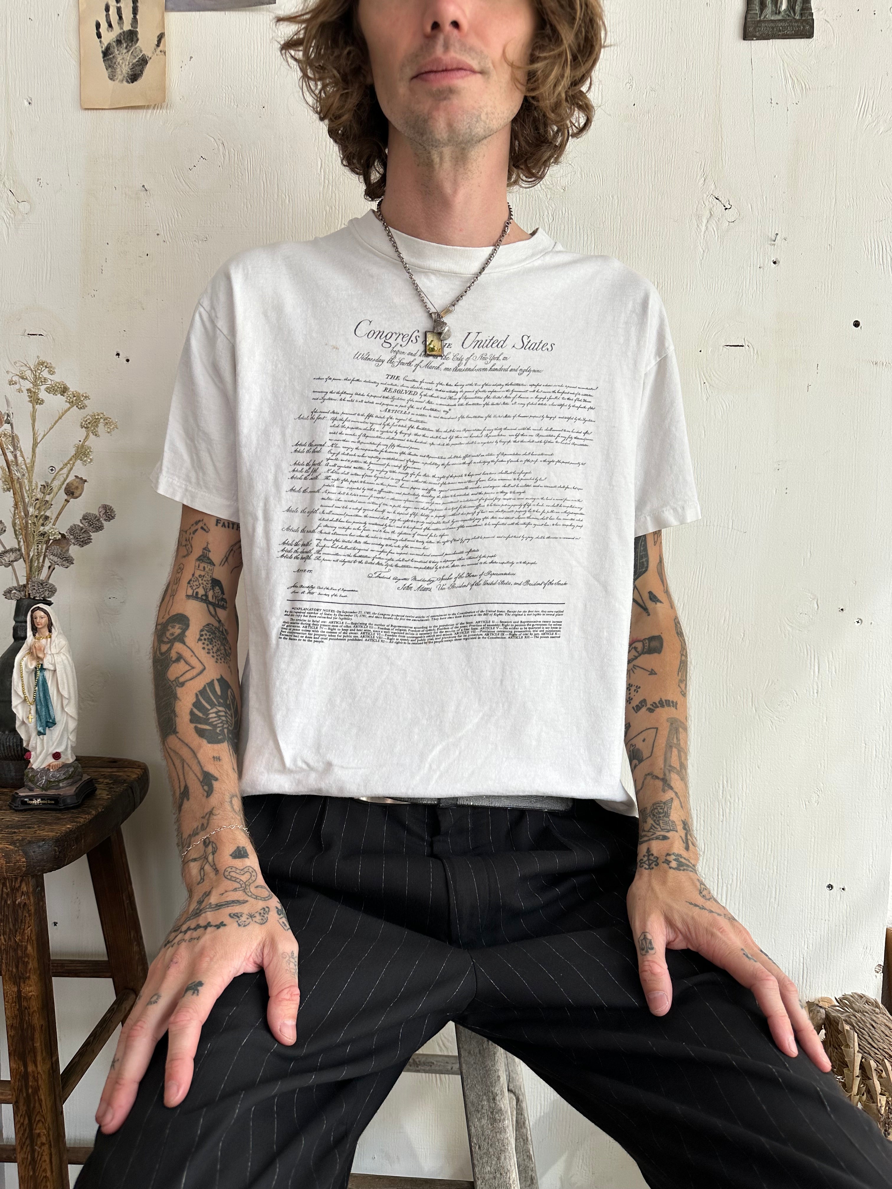 1990s Constitution T-Shirt (L/XL)