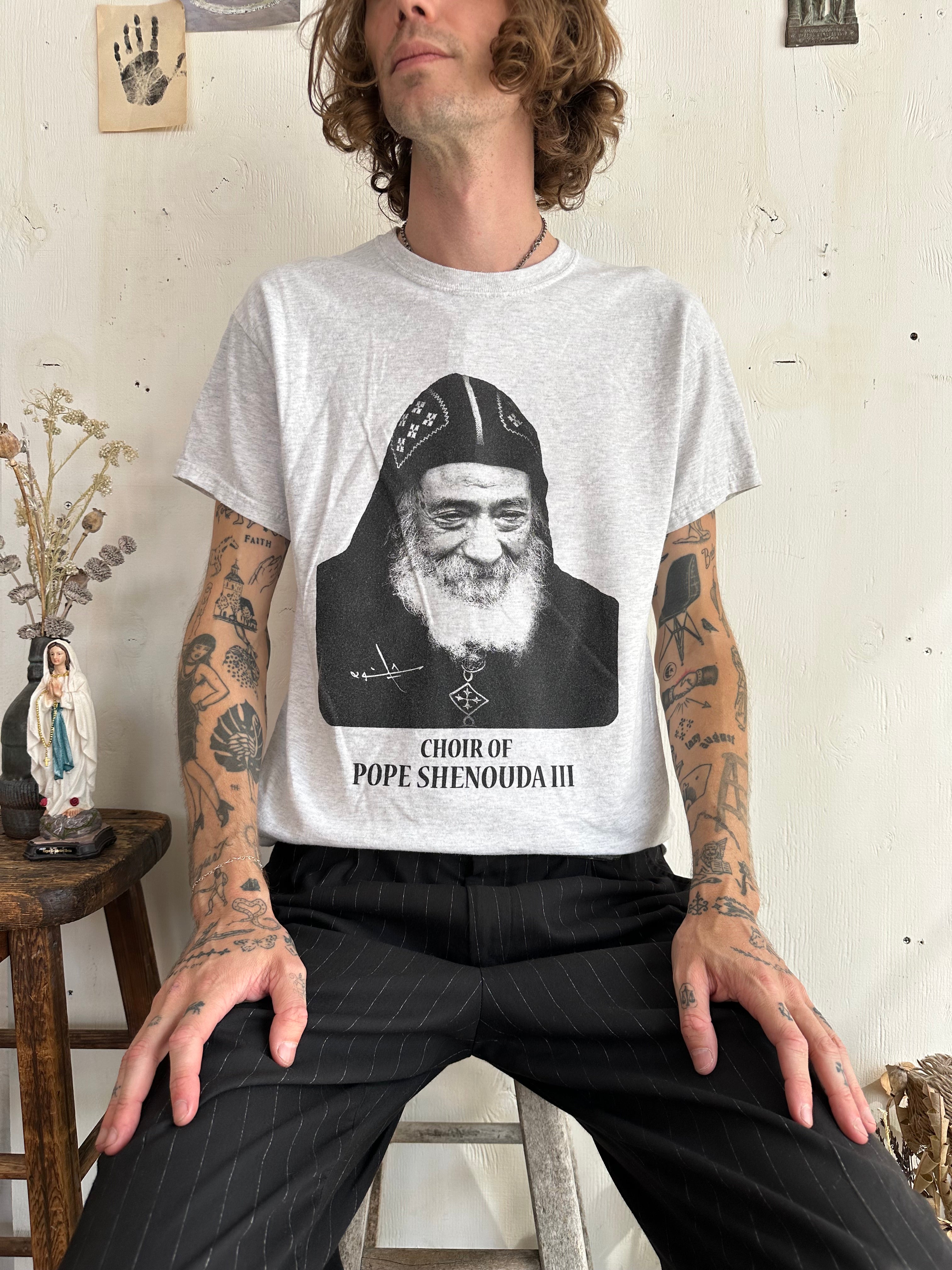 2000s Pope Shenouda III Orthodox T-Shirt (L)