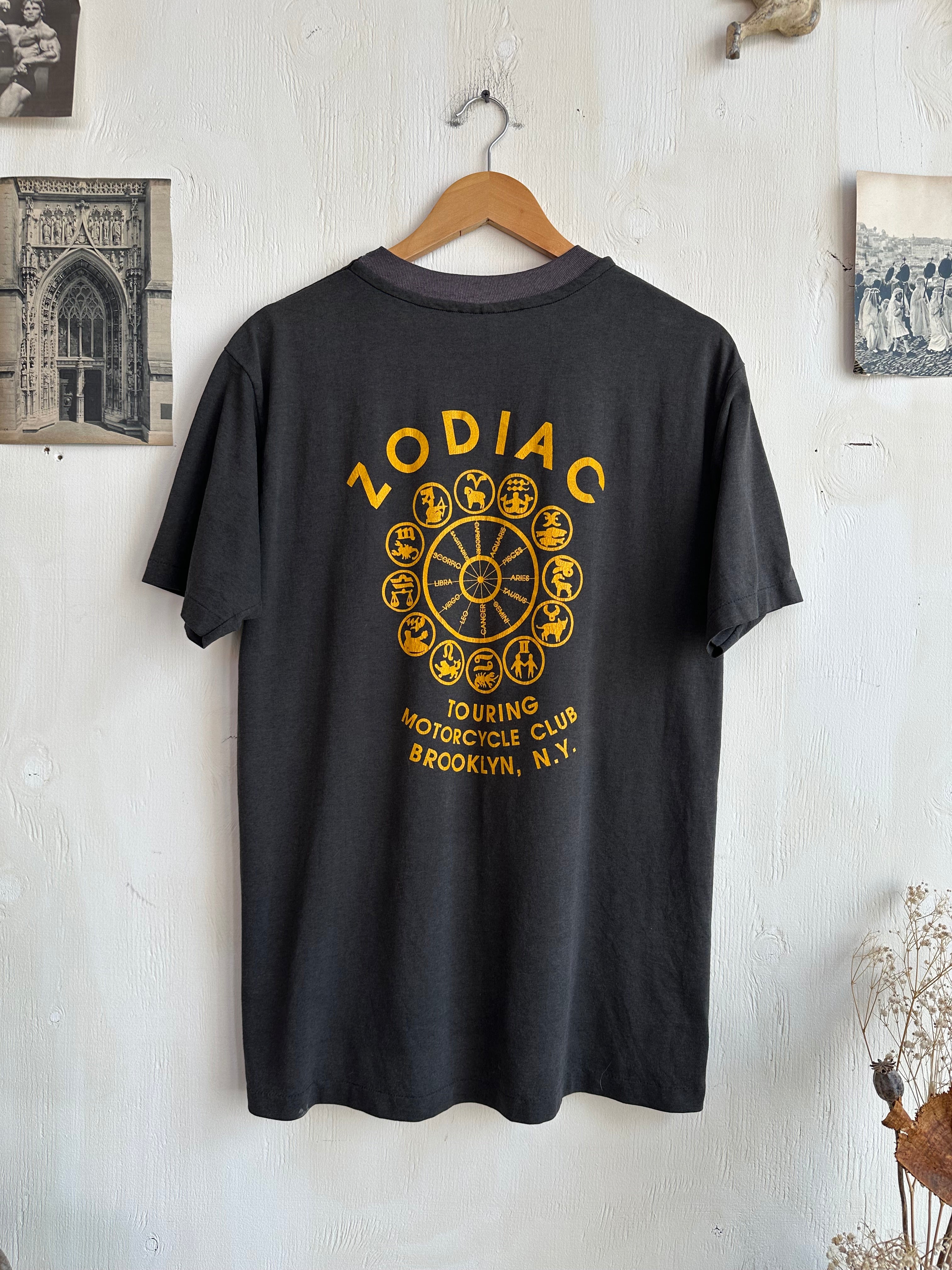 1980s Zodiac Motorcycle Clue Tee (M/L)