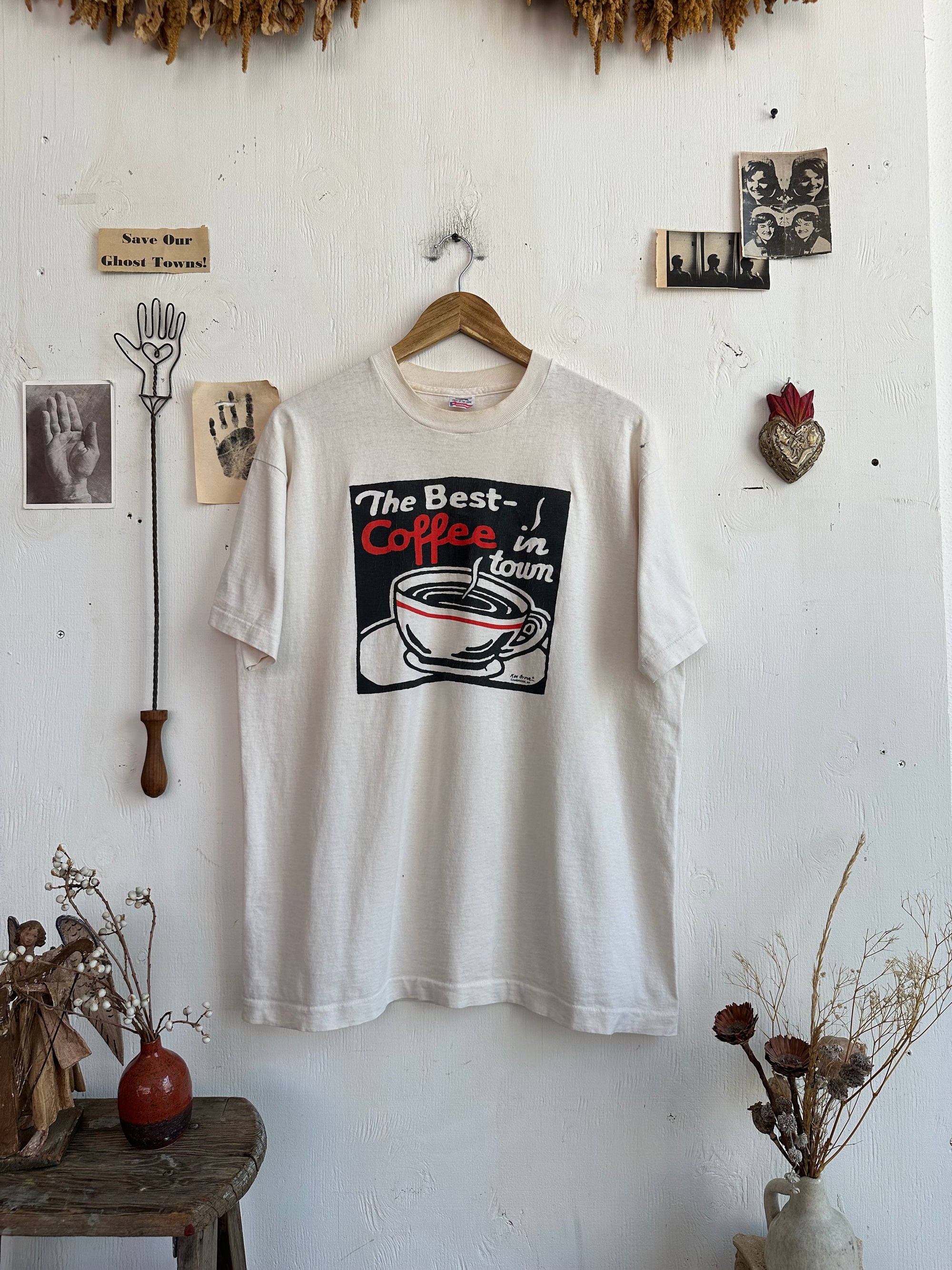 1990s The Best Coffee in Town Tee
