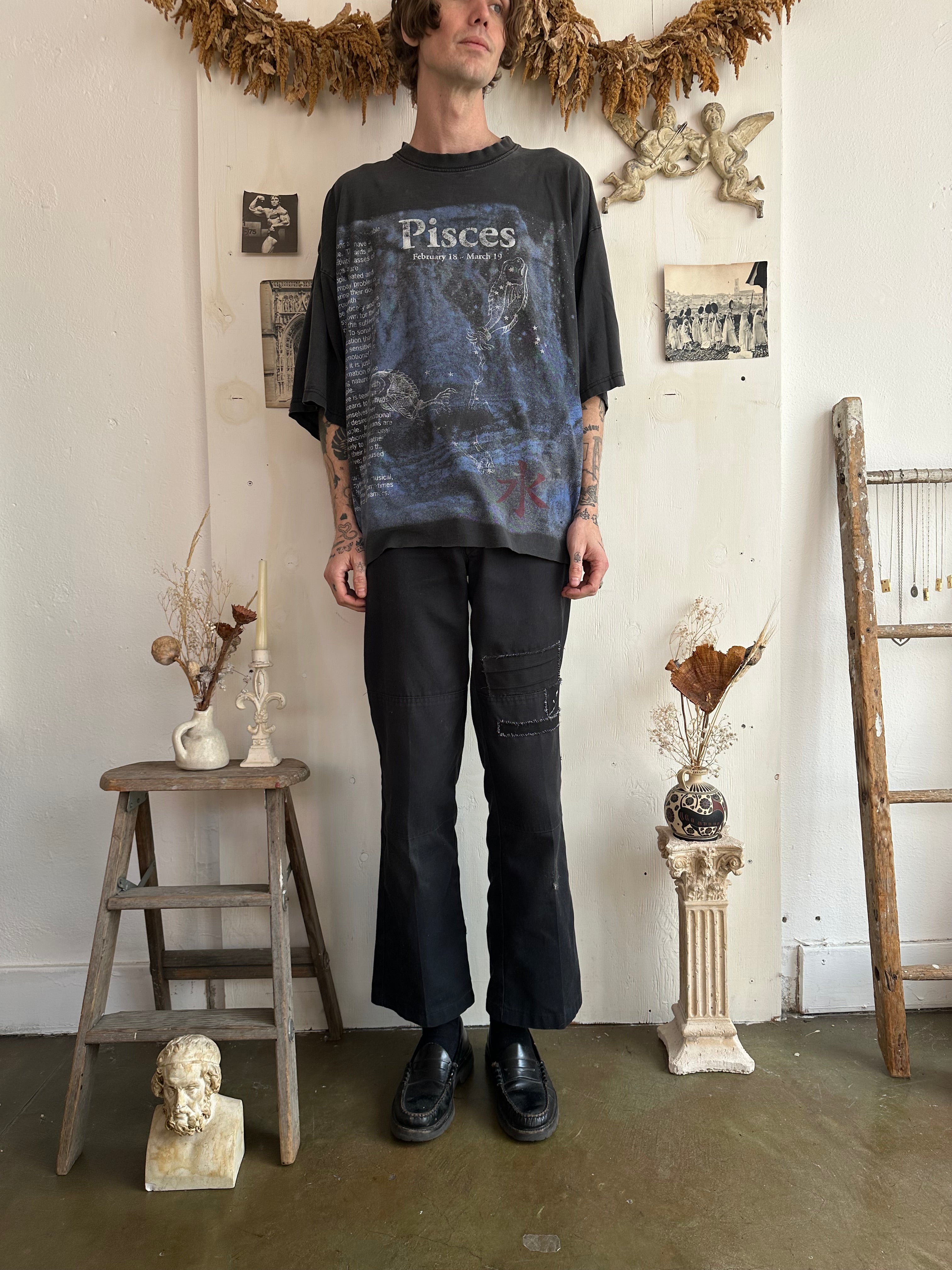 2000s Chopped Pisces T-Shirt (Boxy XXL)