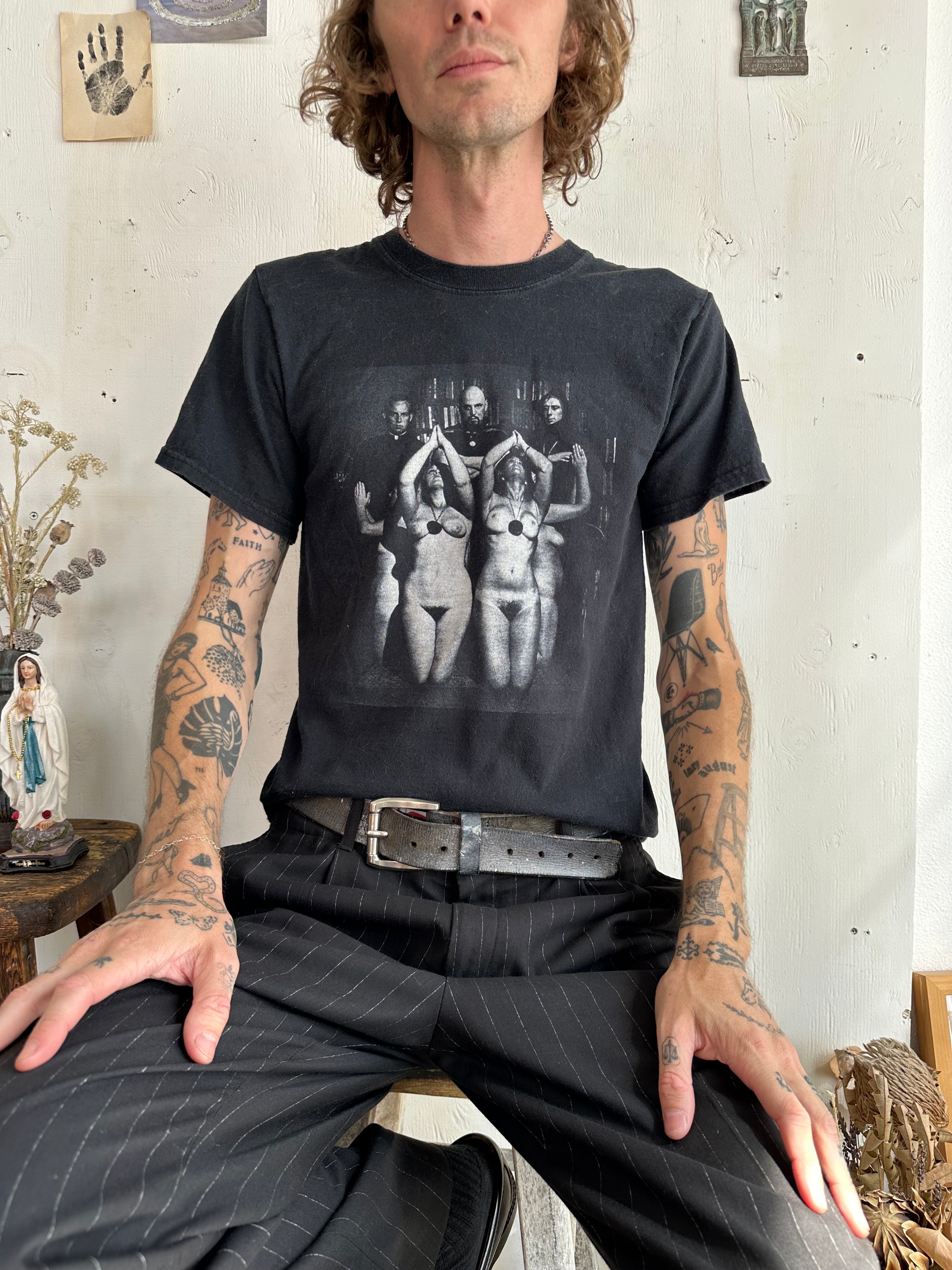 2000s Anton Lavey Church Of Satan T-Shirt (M)