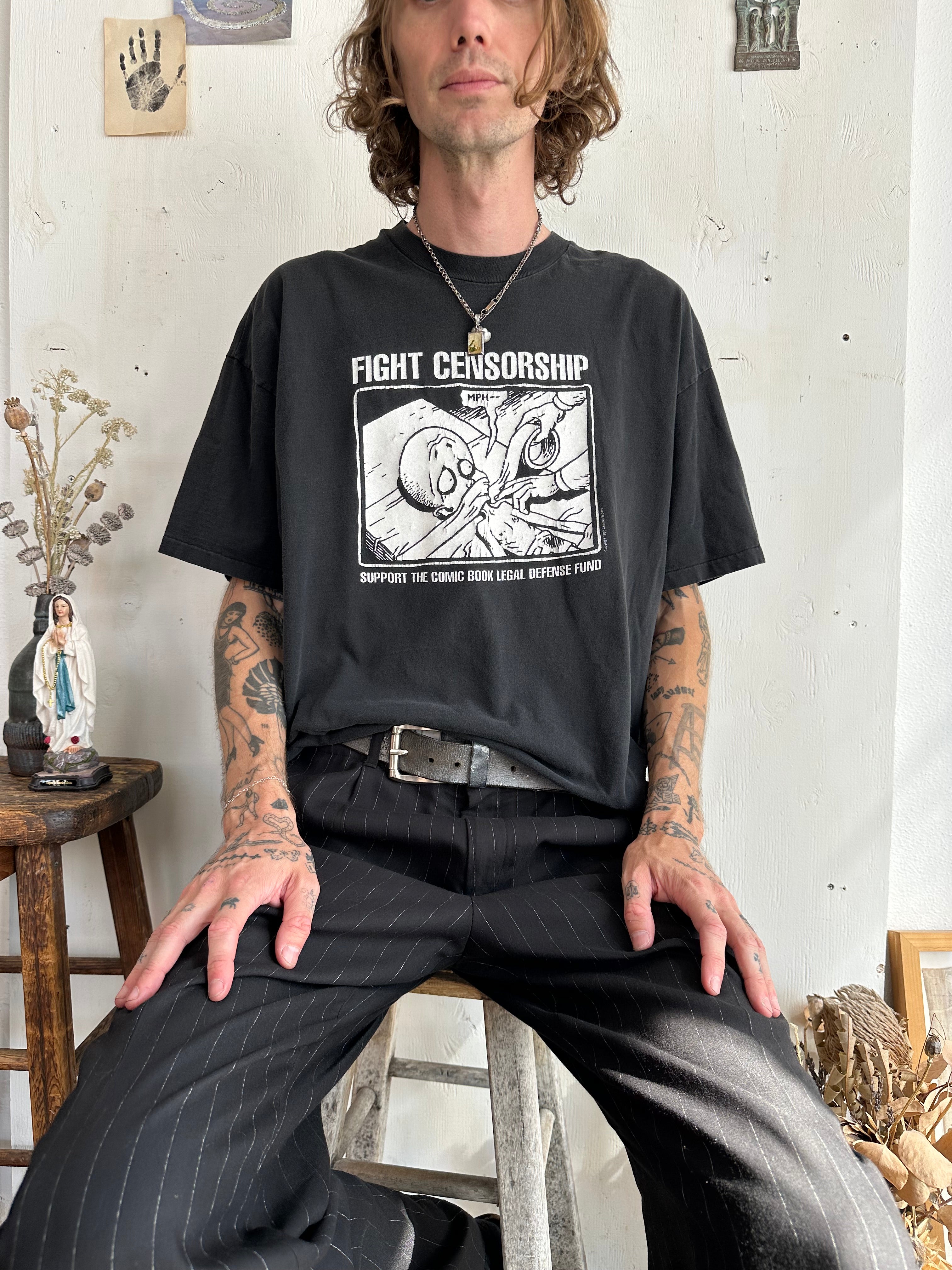1990s Fight Censorship T-Shirt