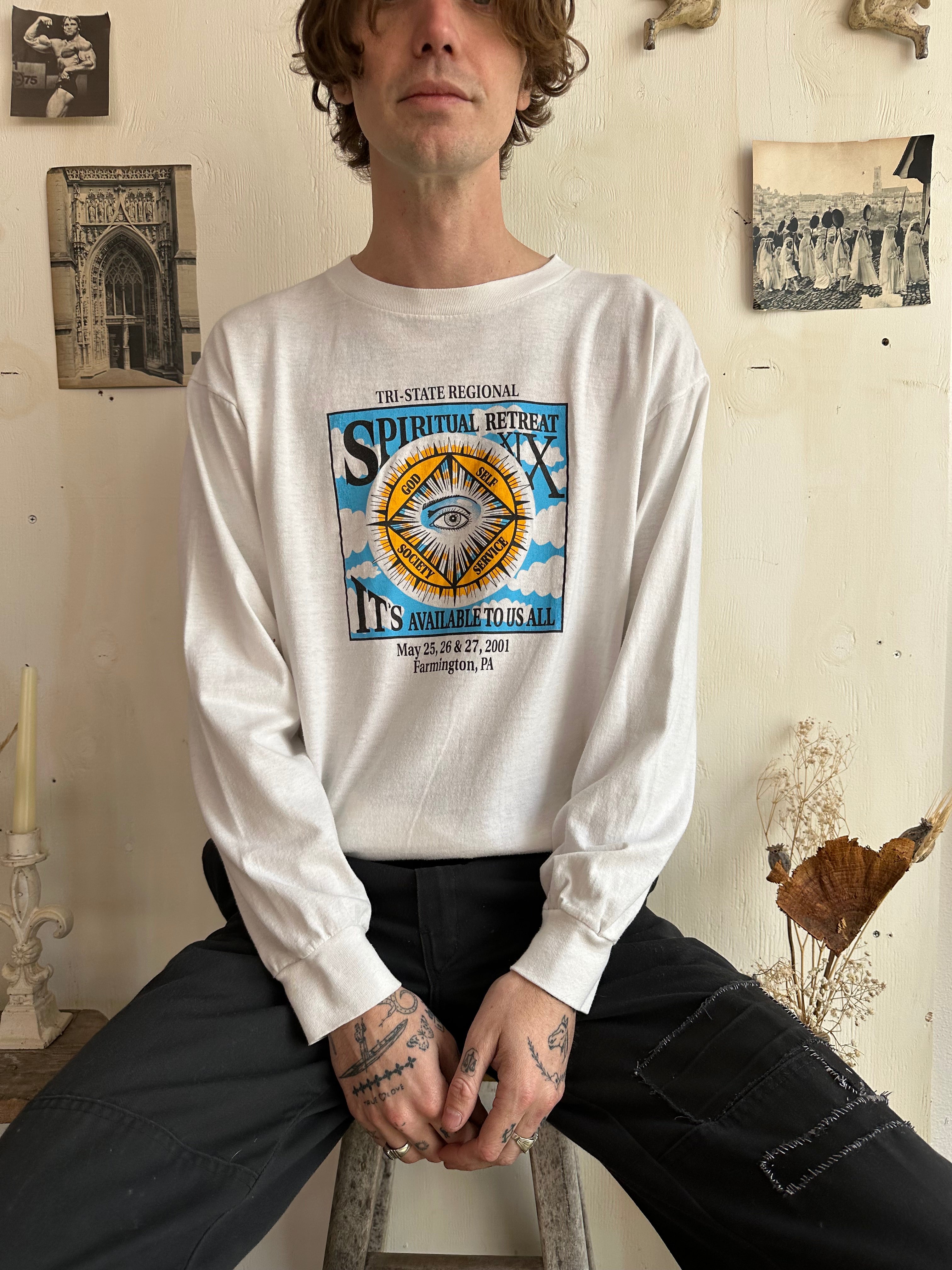 1990s Spiritual Retreat Long Sleeve (L/XL)