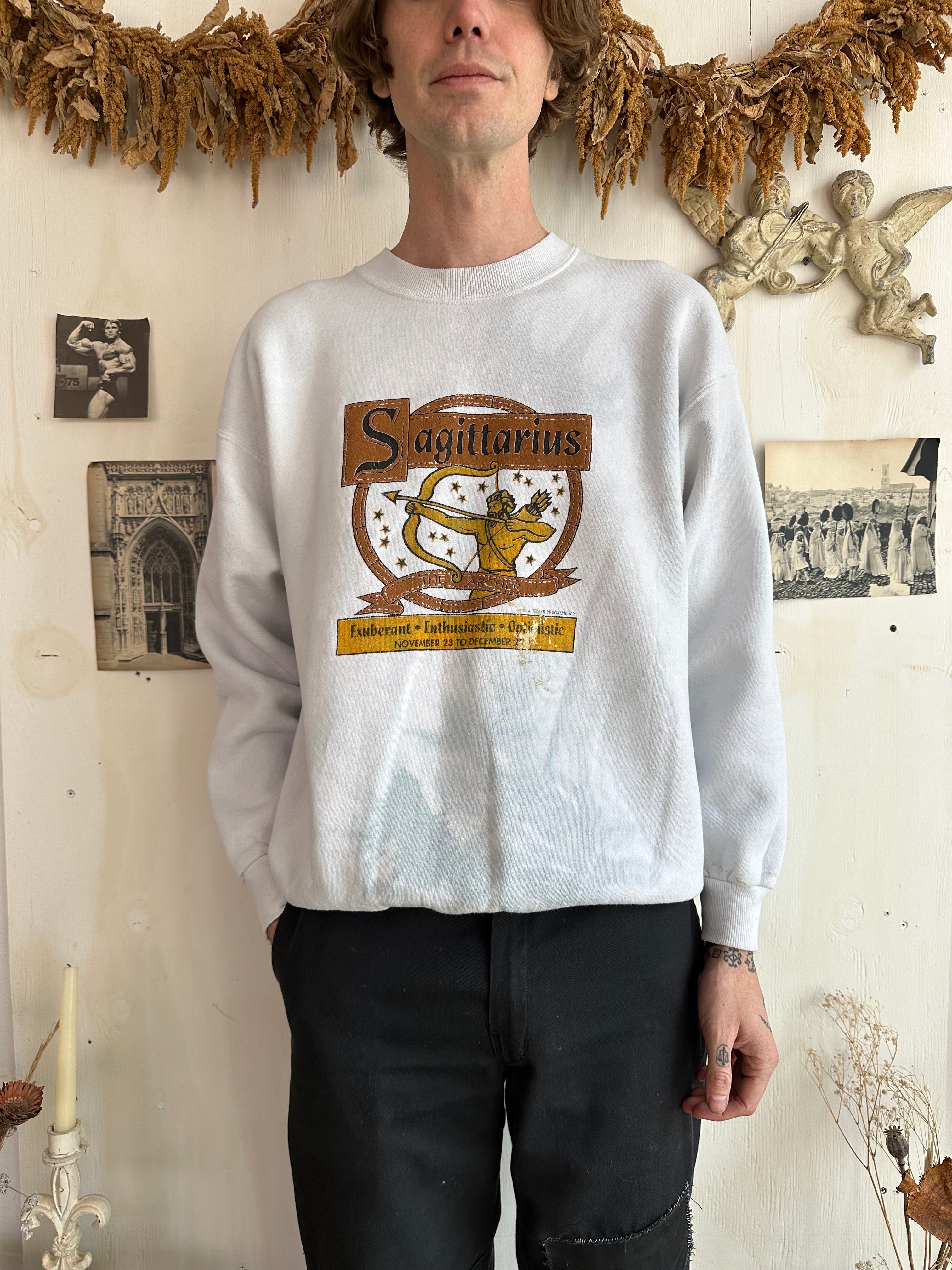 1990s Sagittarius Sweatshirt (XL)