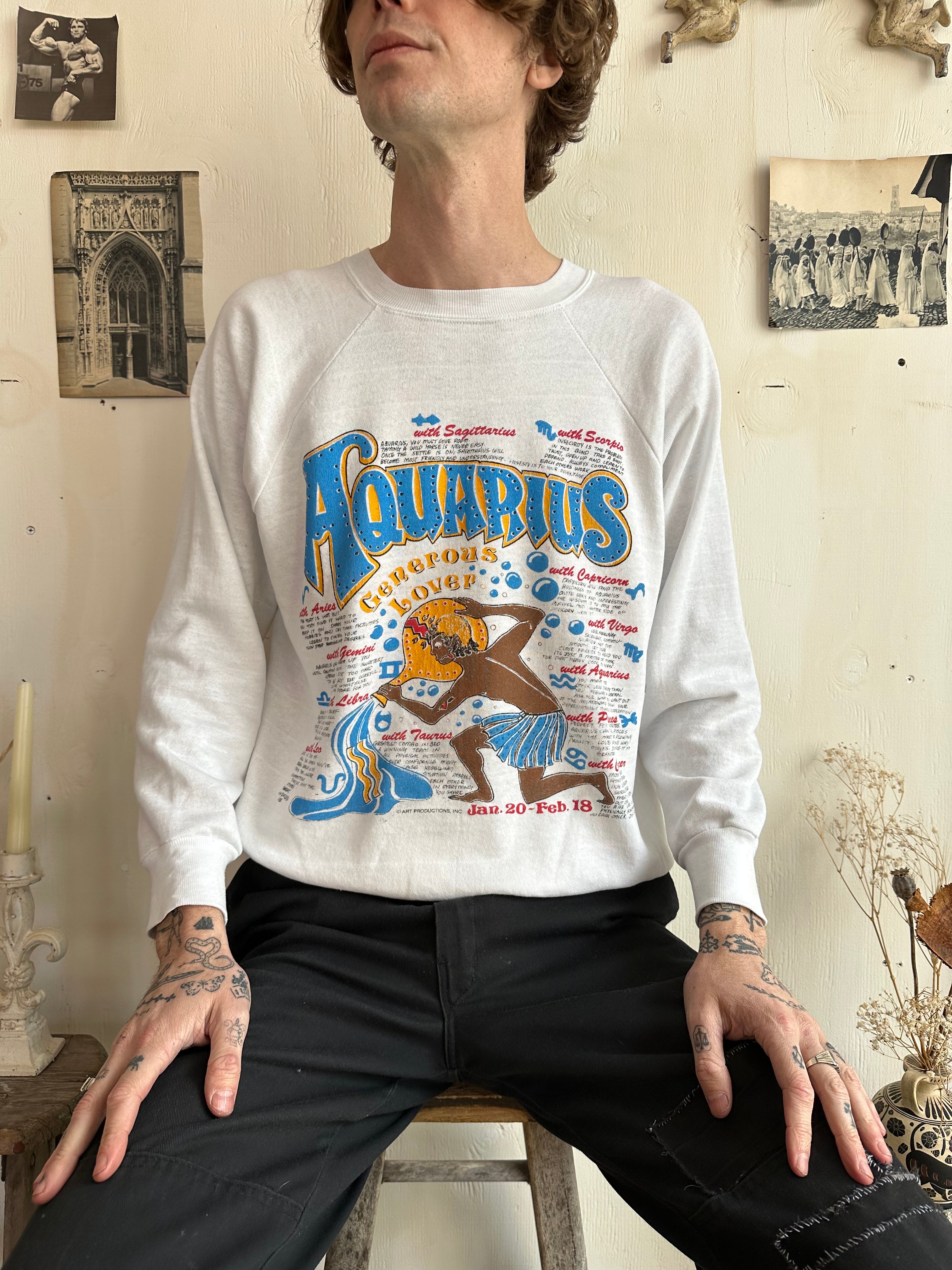 1980s Aquarius Sweatshirt (L/XL)