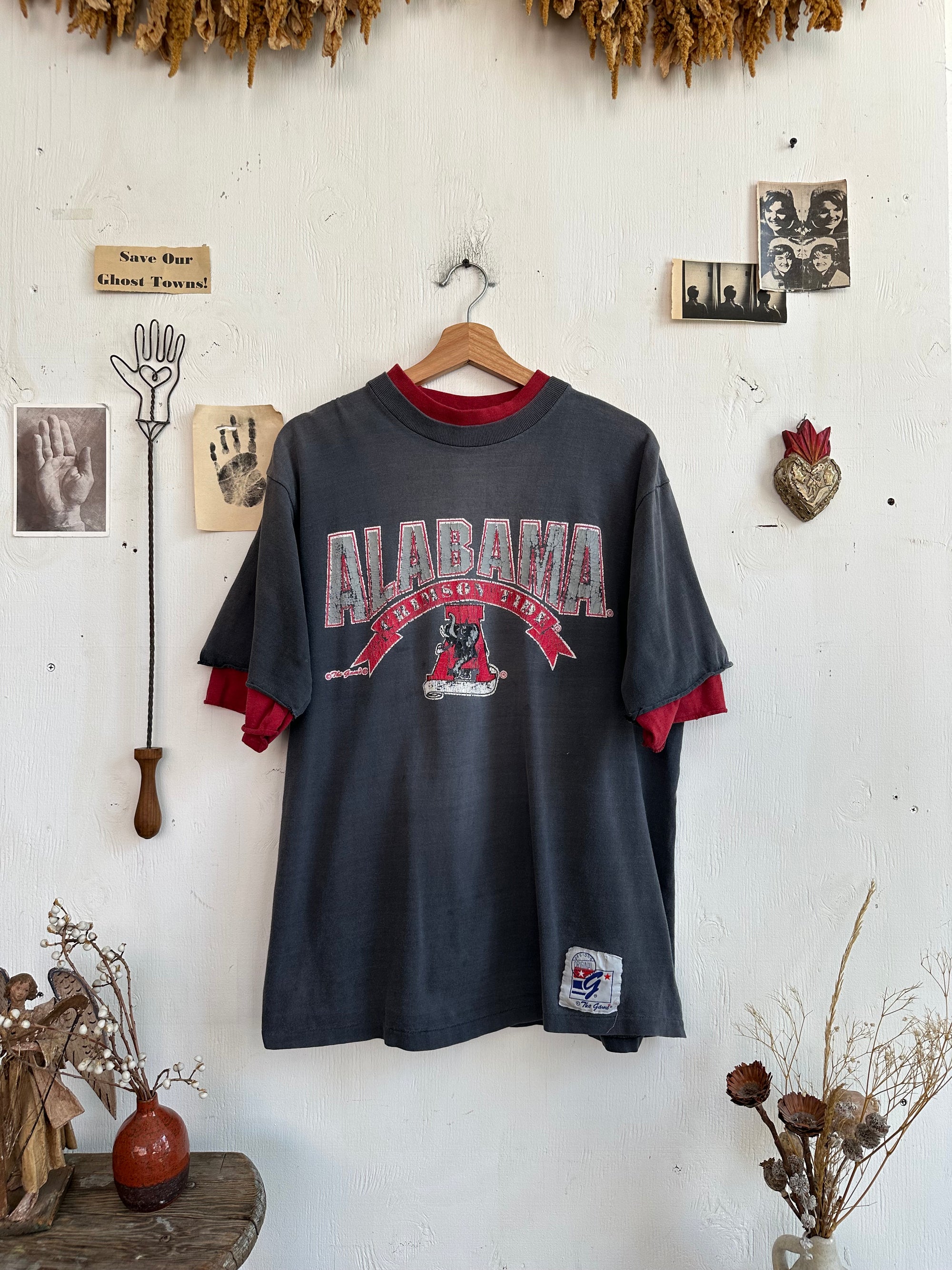 1990s Faded Alabama Double Sleeve Tee