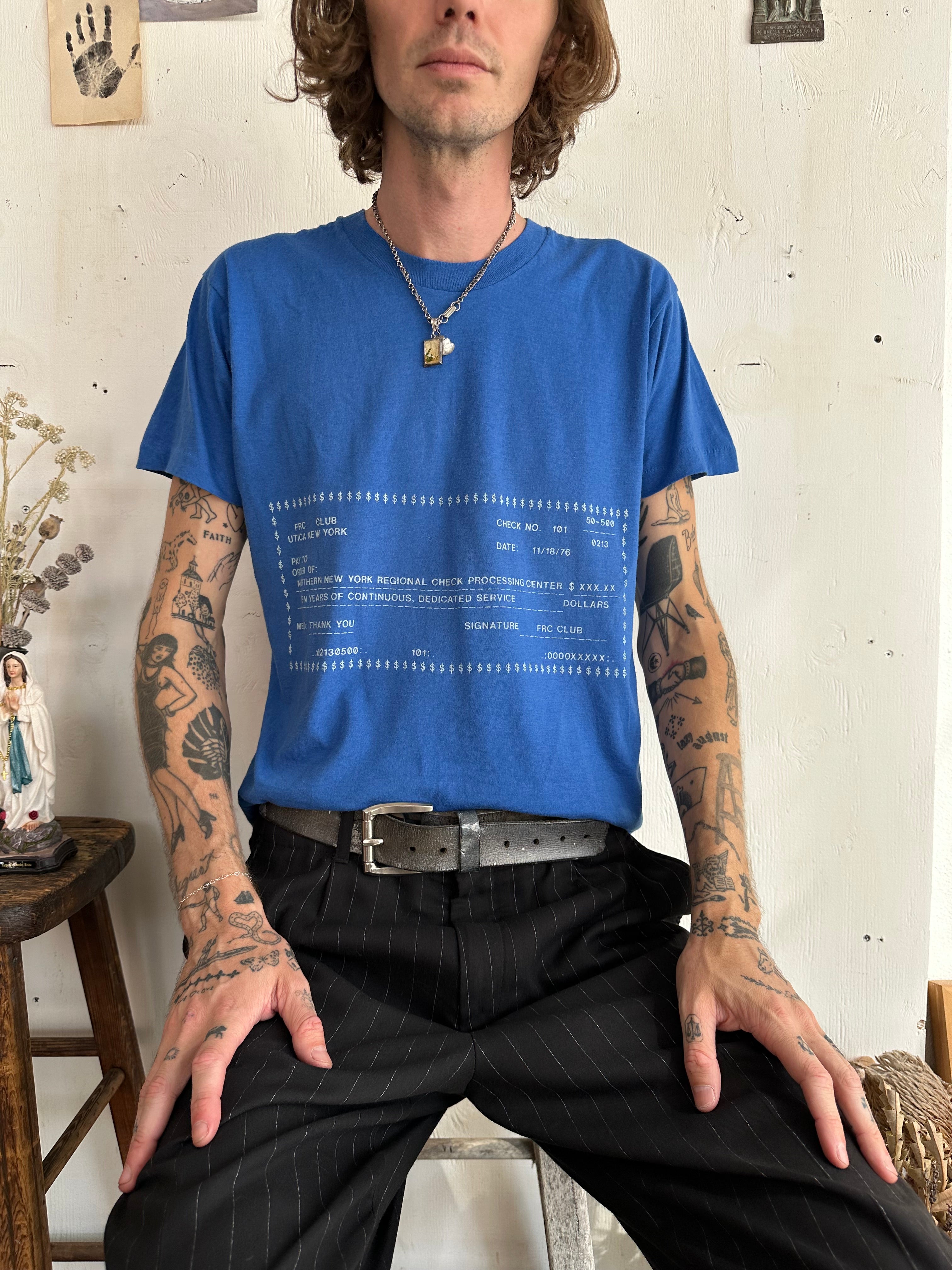 1976 Check Processing T-Shirt (M)