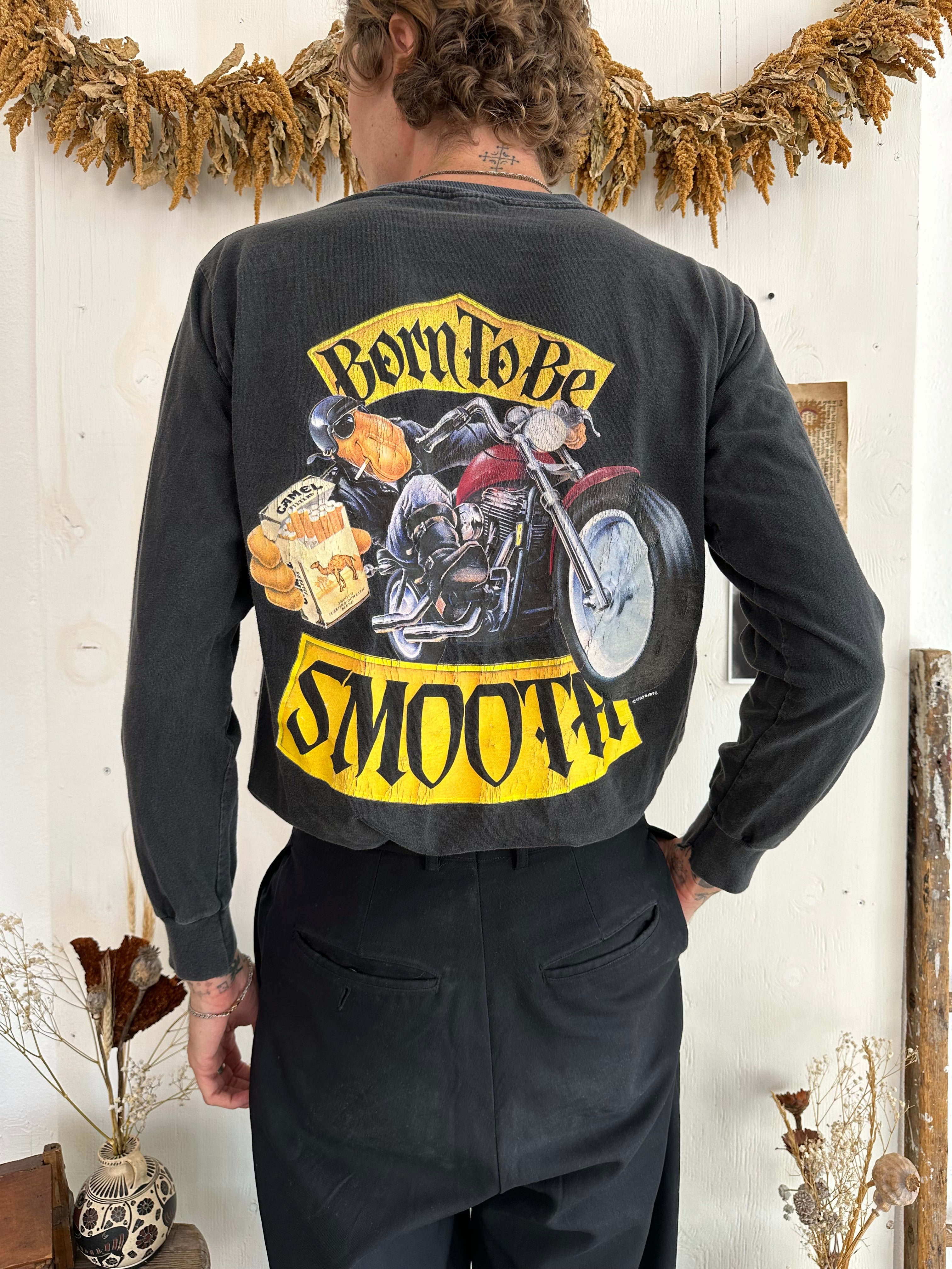 1990s Faded Born To Be Smooth Long Sleeve (L/XL)