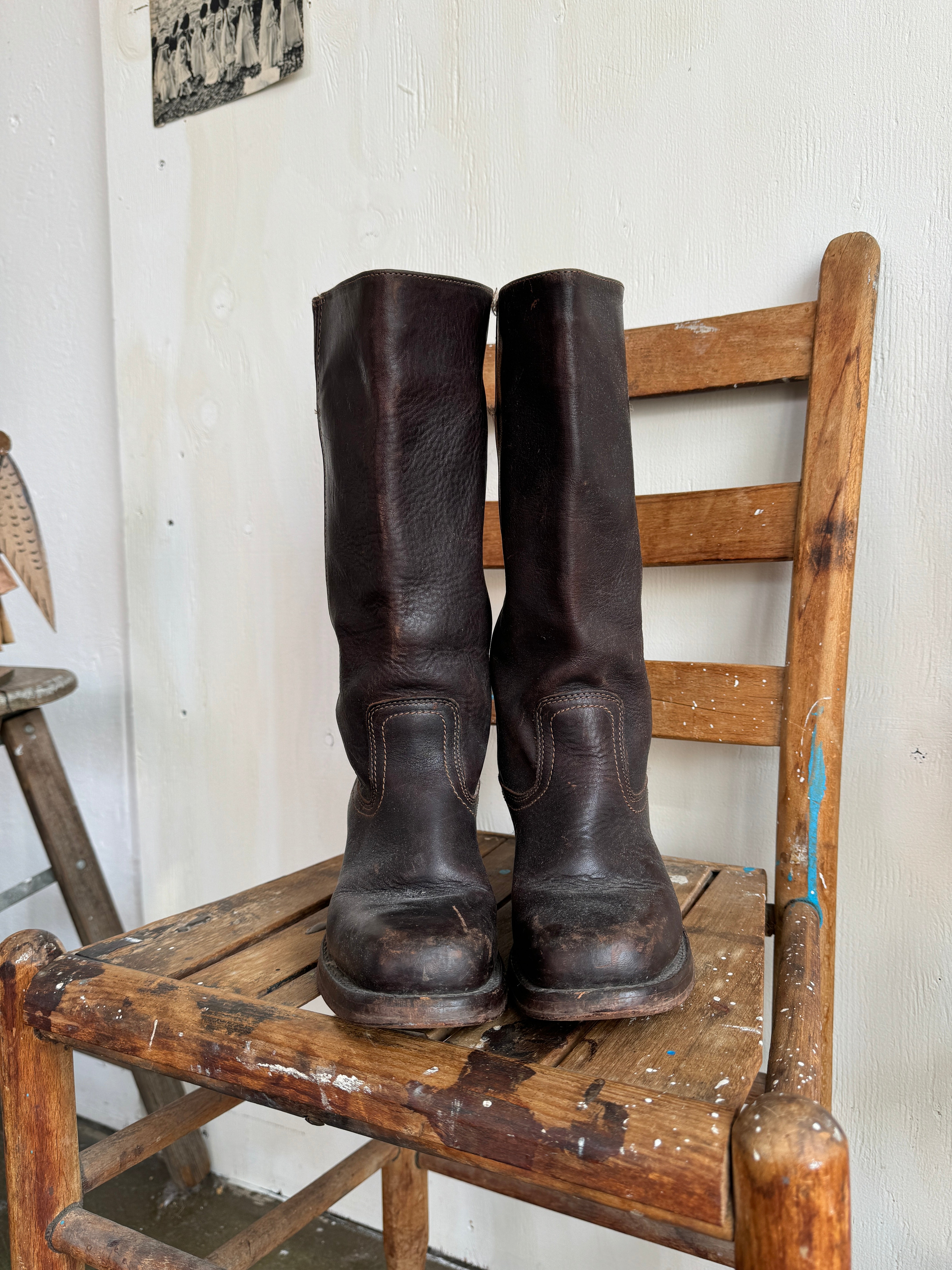 Vintage Frye Campus Boots (7)