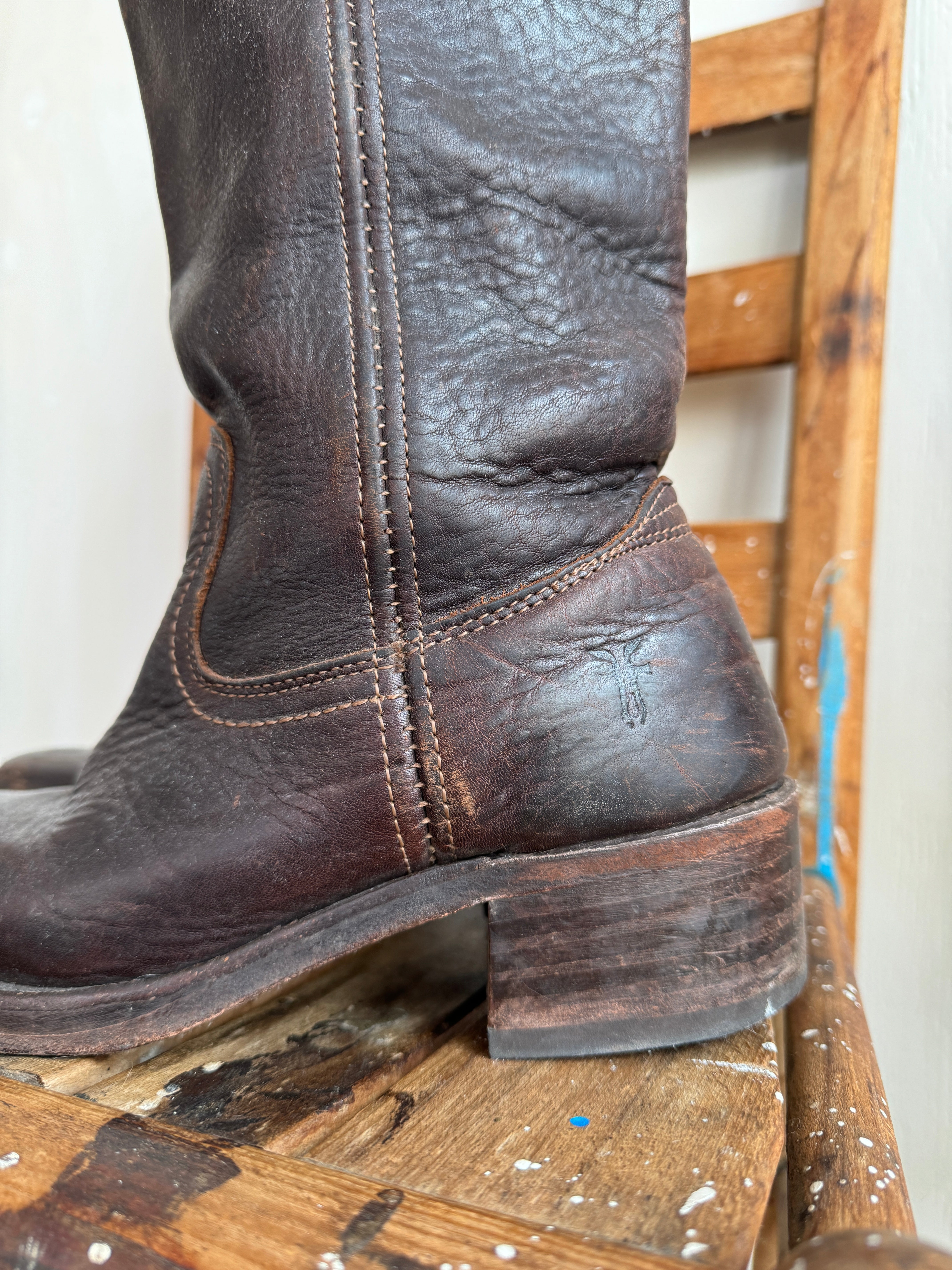 Vintage Frye Campus Boots (7)