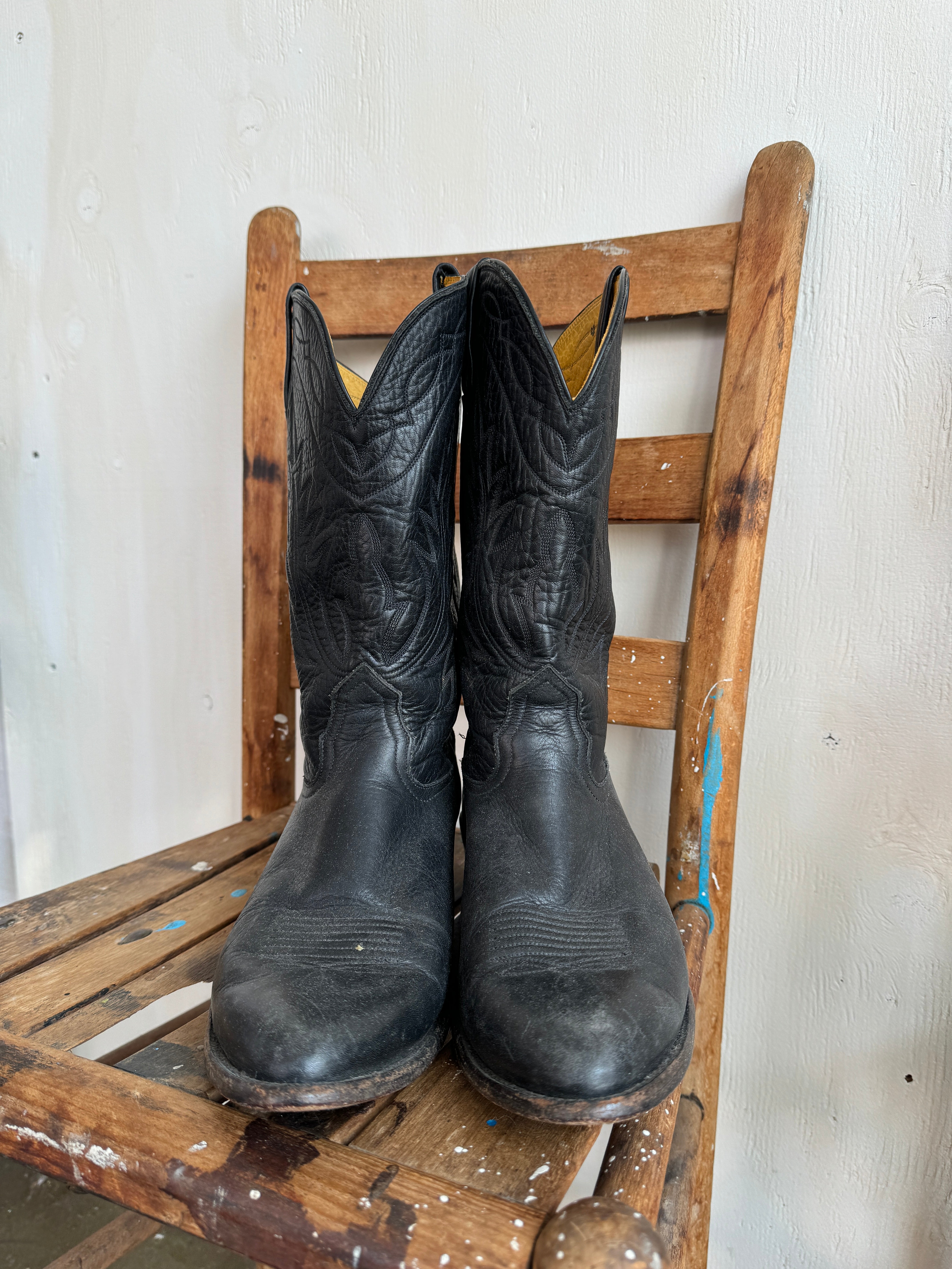Vintage Made in the USA Cowboy Boots (8.5)