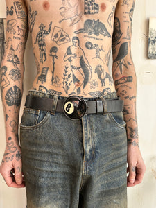 Vintage Carhartt Belt With 8 Ball Buckle (32"-34")
