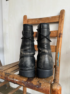Vintage Combat Boots (9.5)
