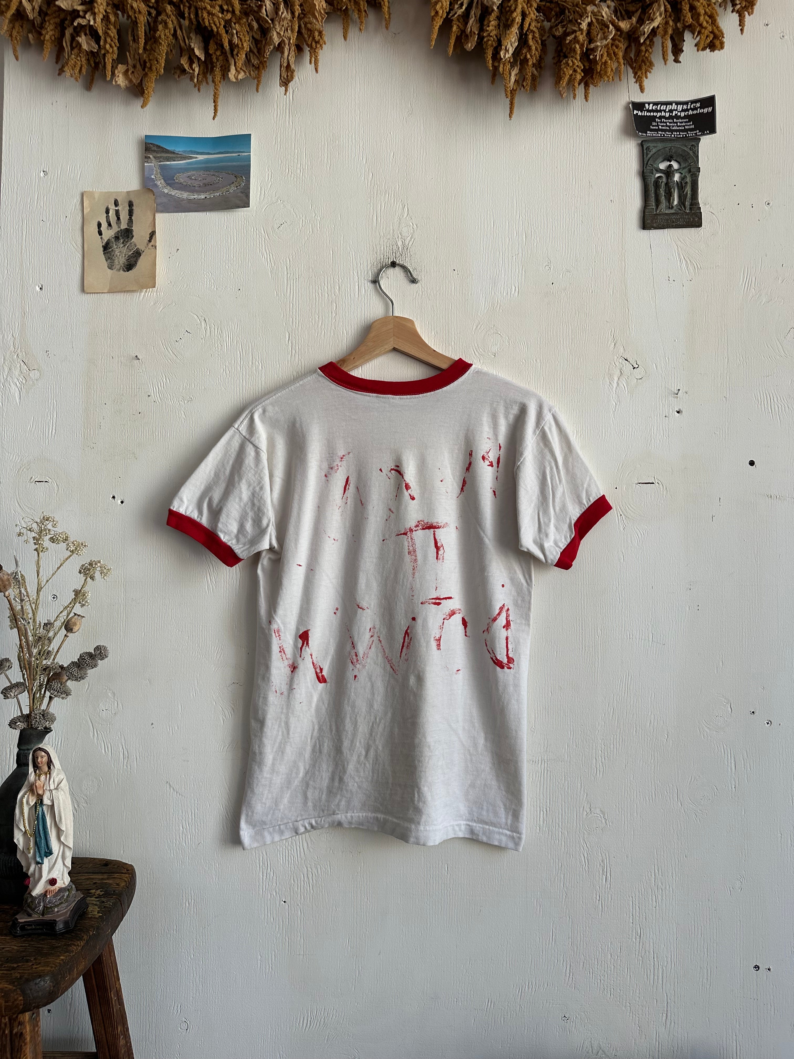 1970s Thrashed Burn Their Thrones Protest T-Shirt (S/M)