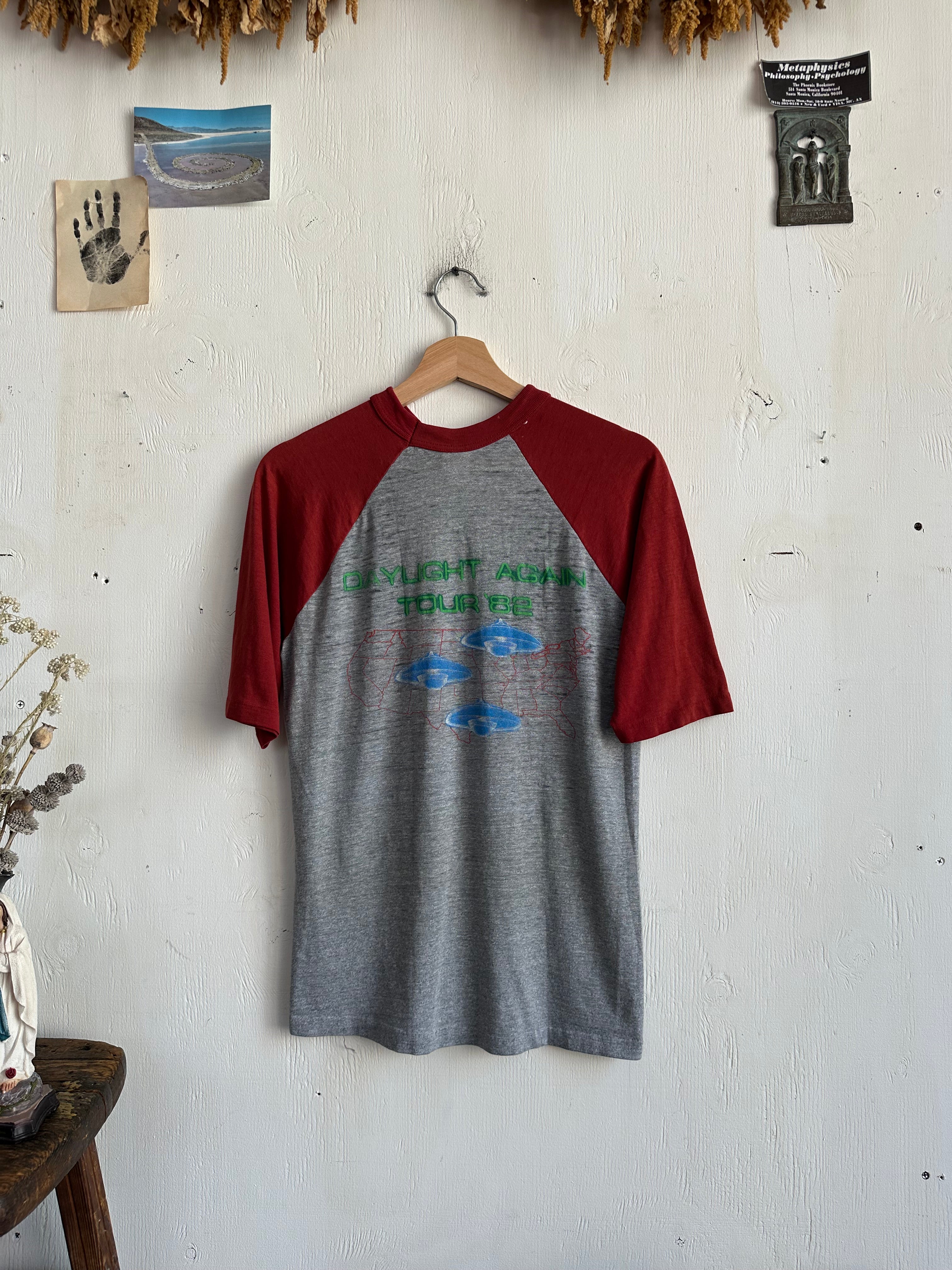 1982 Crosby Stills and Nash Flying Saucer Tour T-Shirt (M)