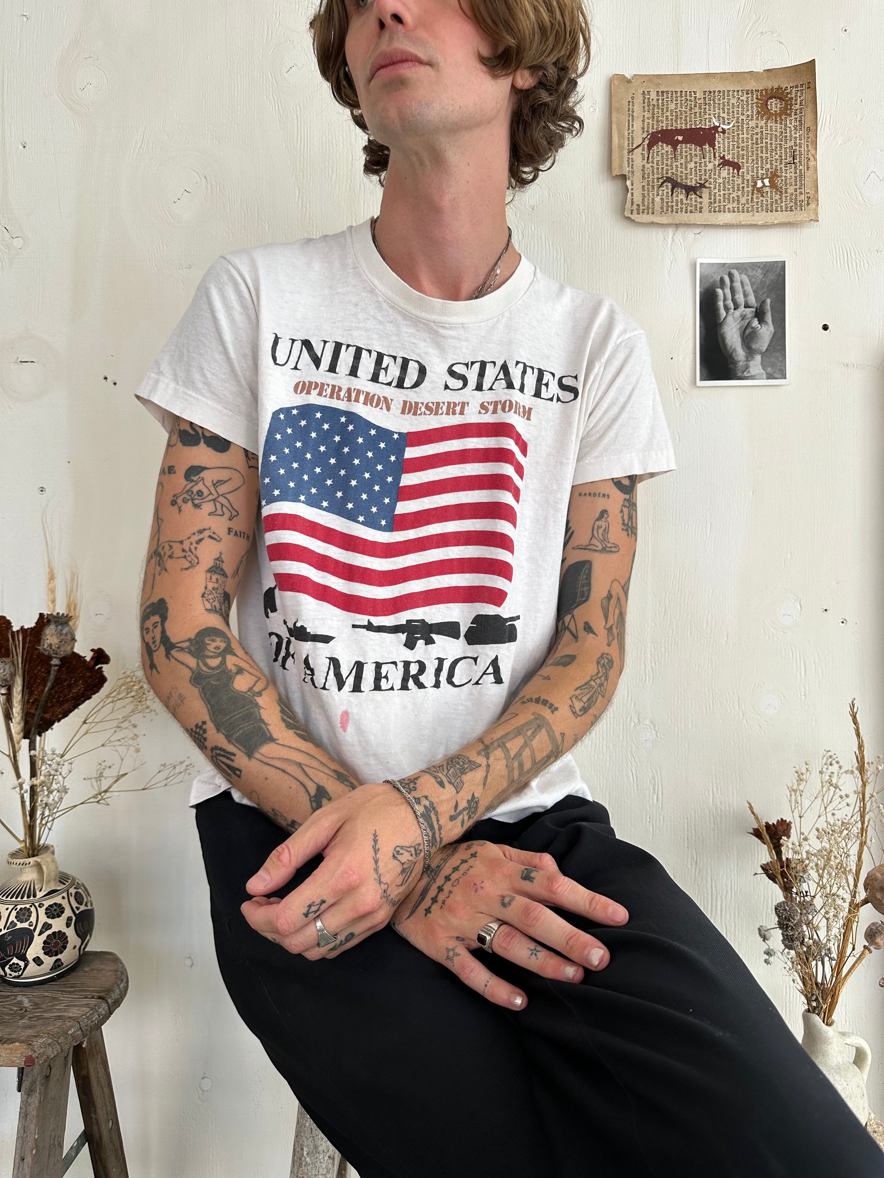 1989 Faded Desert Storm Tee (M)
