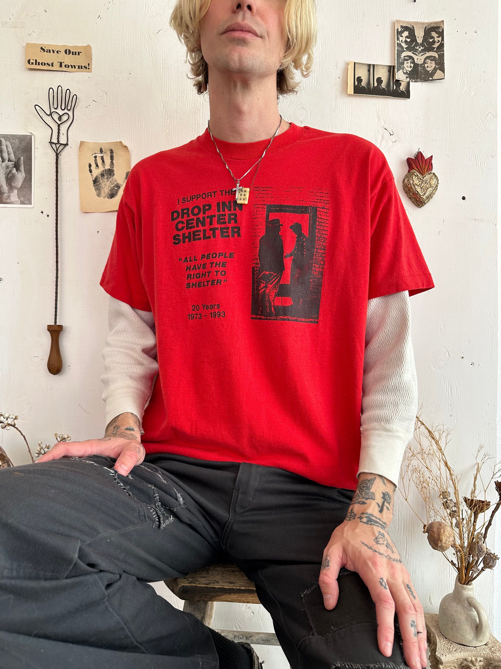 1993 Drop Inn Center Shelter Tee