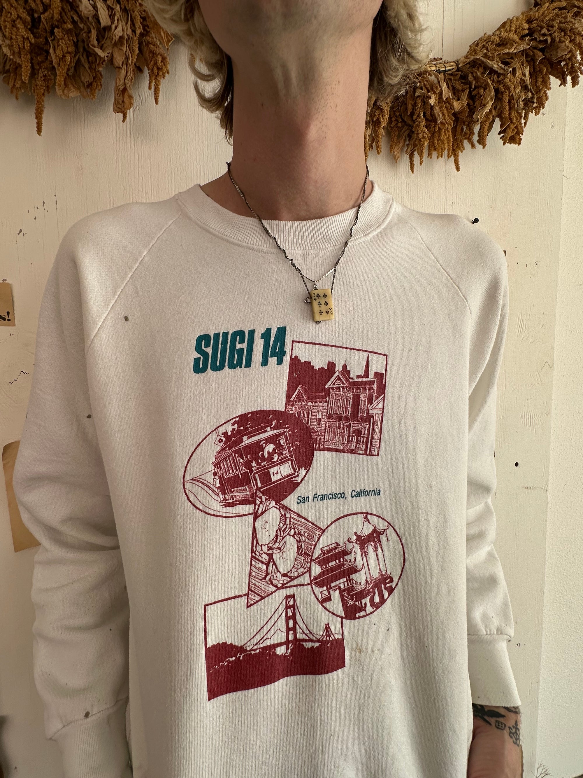 1980s Sugi 14 San Francisco California Sweatshirt
