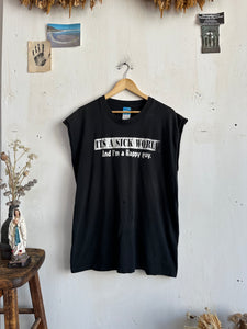1990s It’a A Sick World Muscle Tank (Boxy XL)