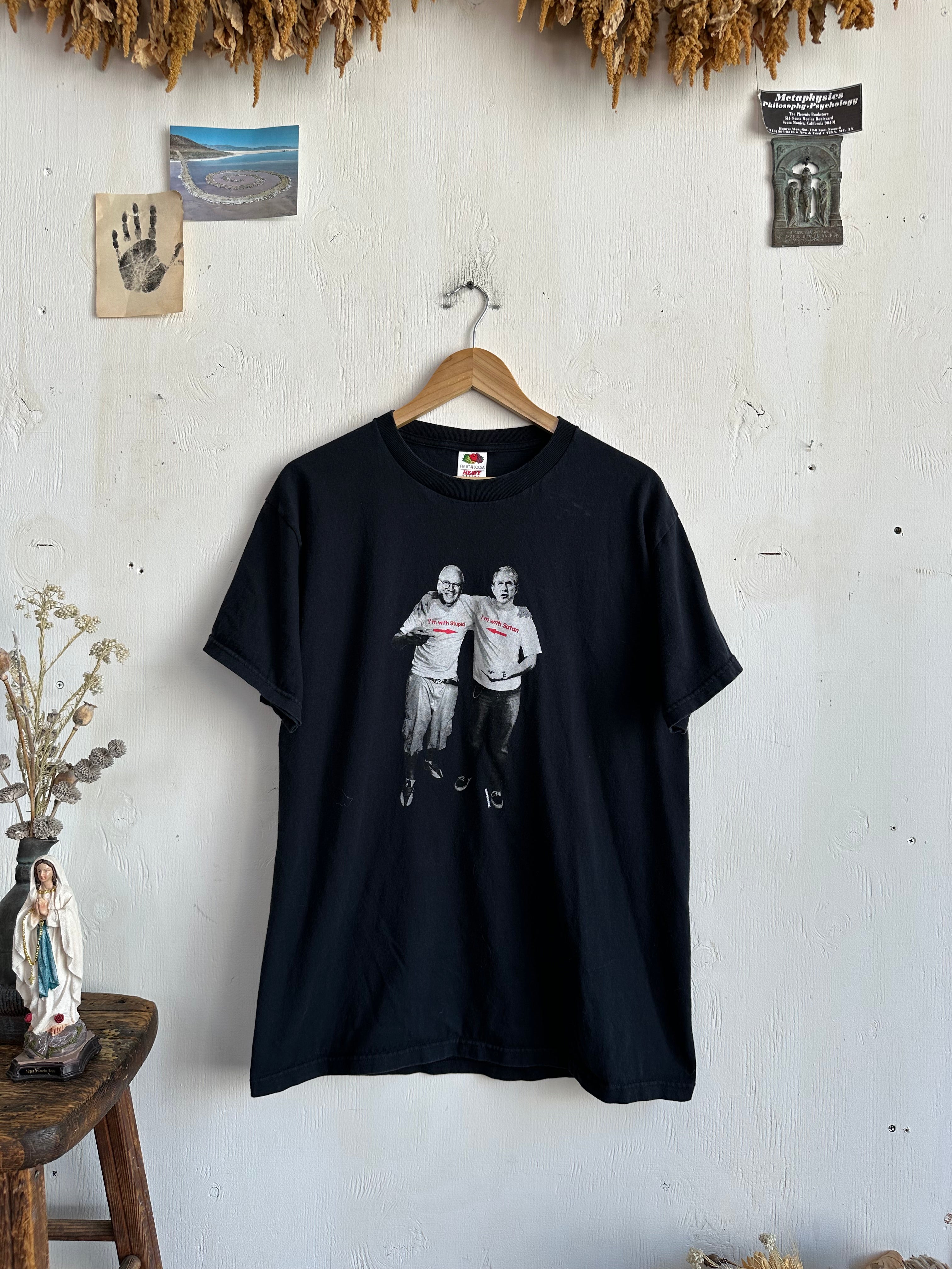 2004 Don’t Panic, I’m With Stupid Tee (L/XL)