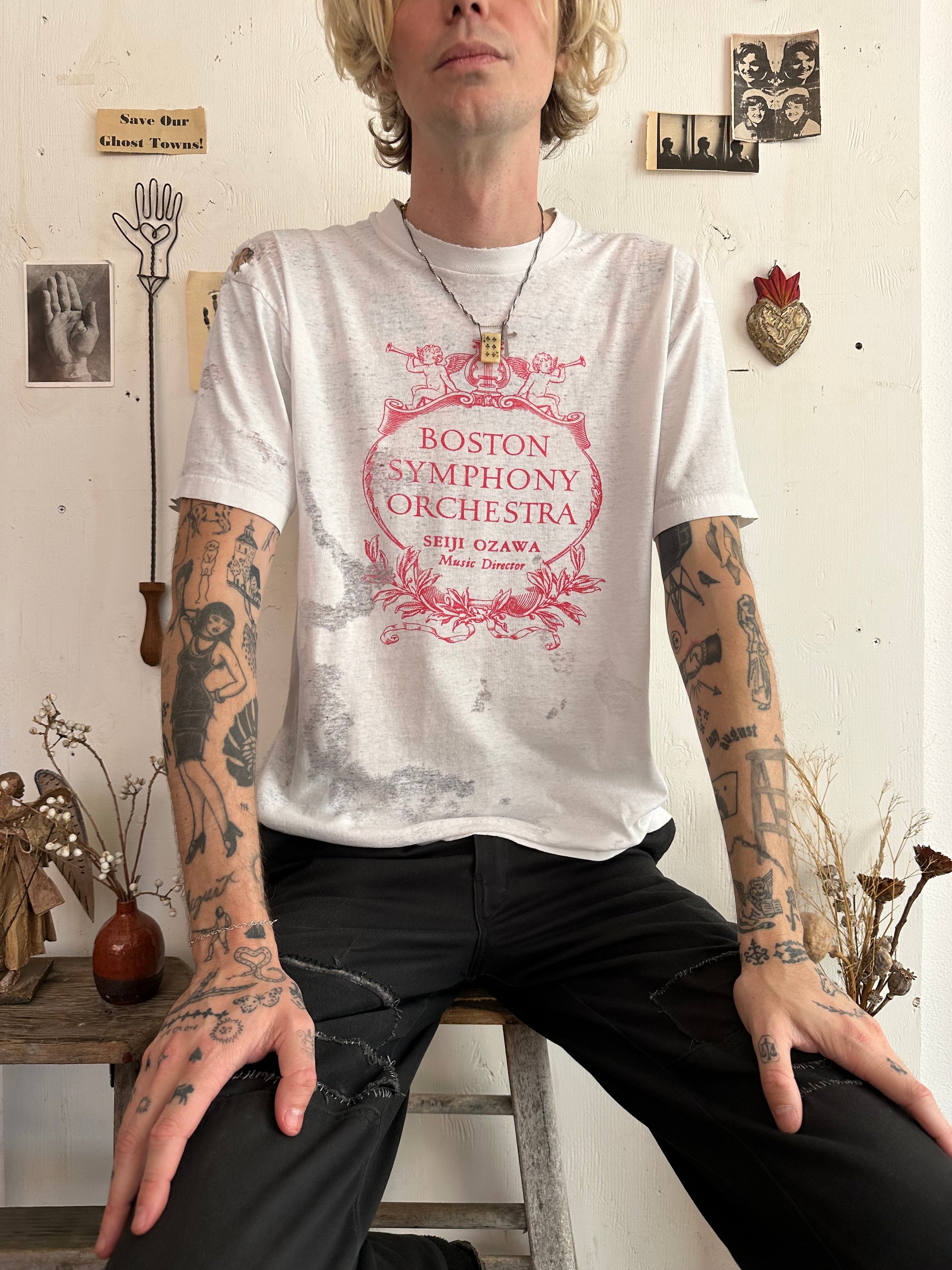 1980s Paper Thin Boston Symphony Orchestra Tee